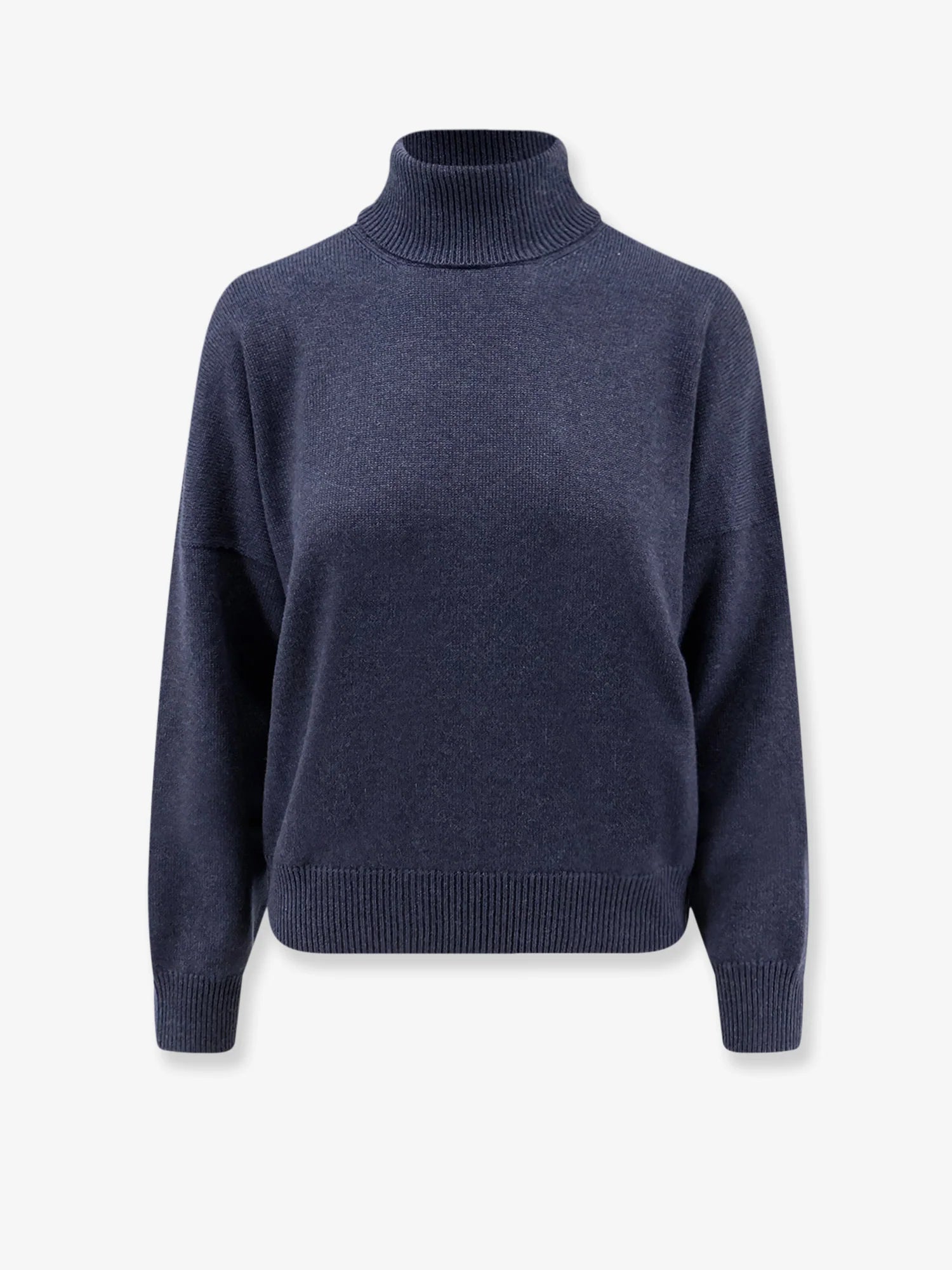 Cashmere turtleneck with Monili detail on the back