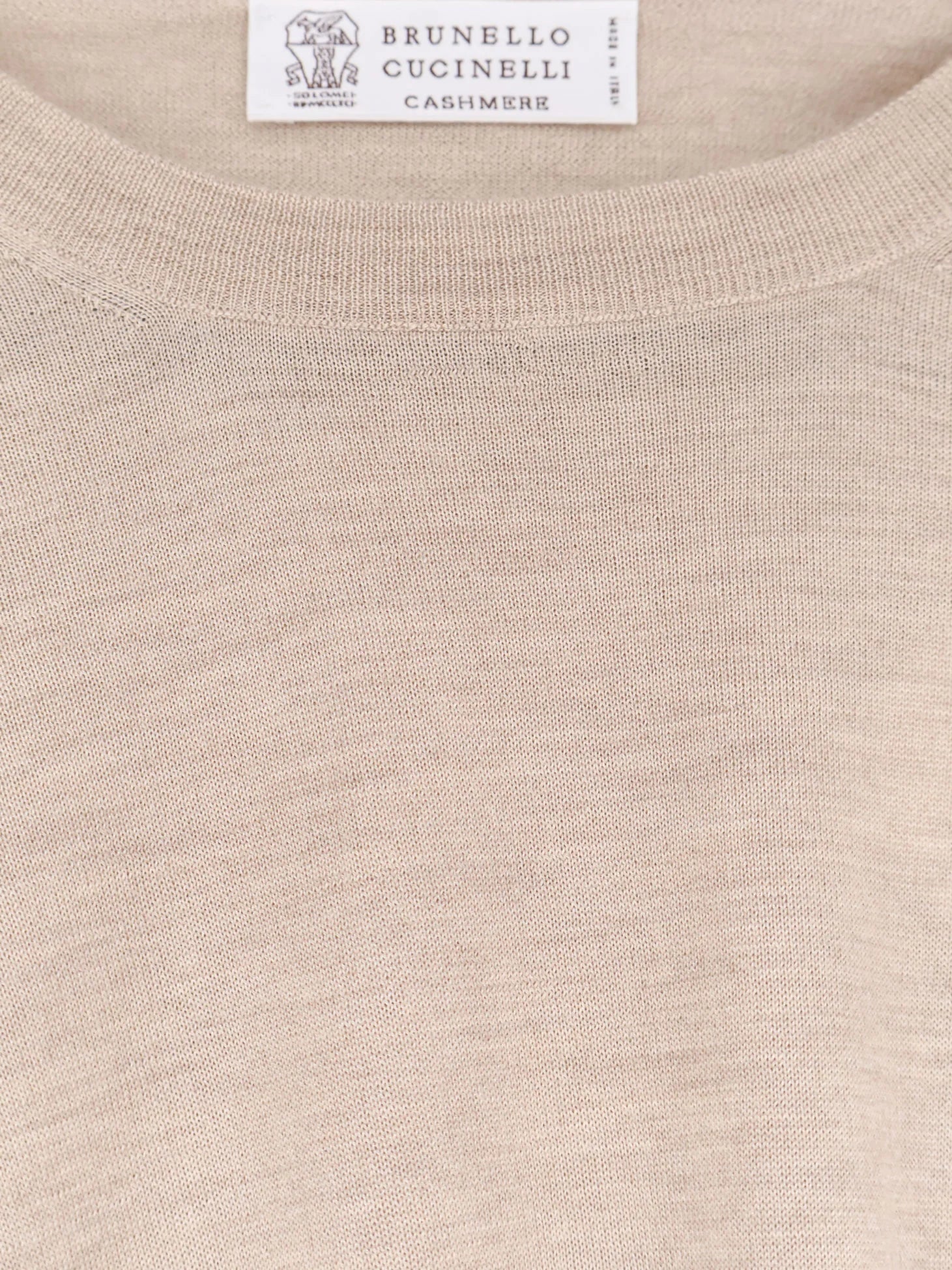 Cashmere and silk sweater