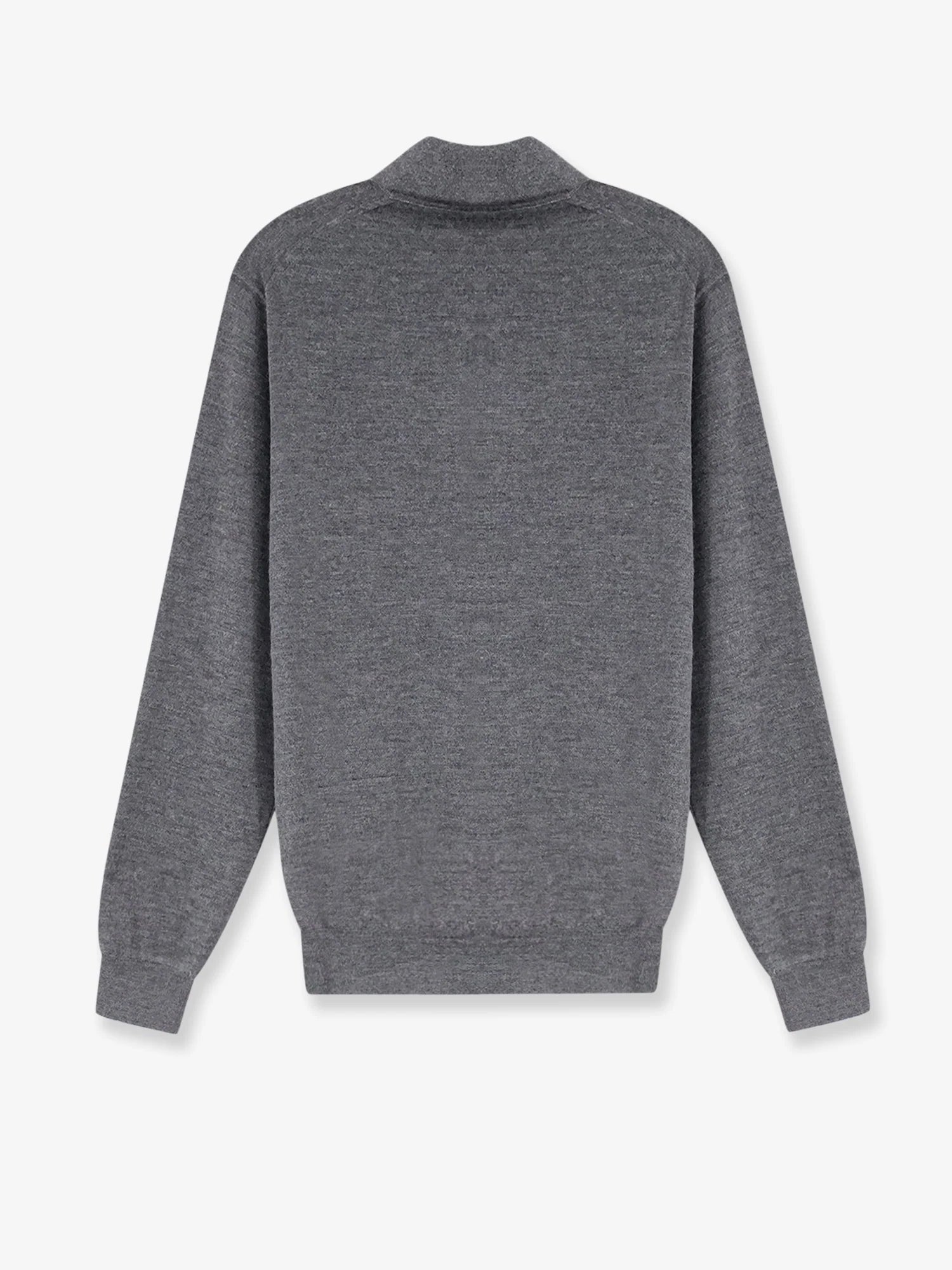 Cashmere and cotton polo shirt