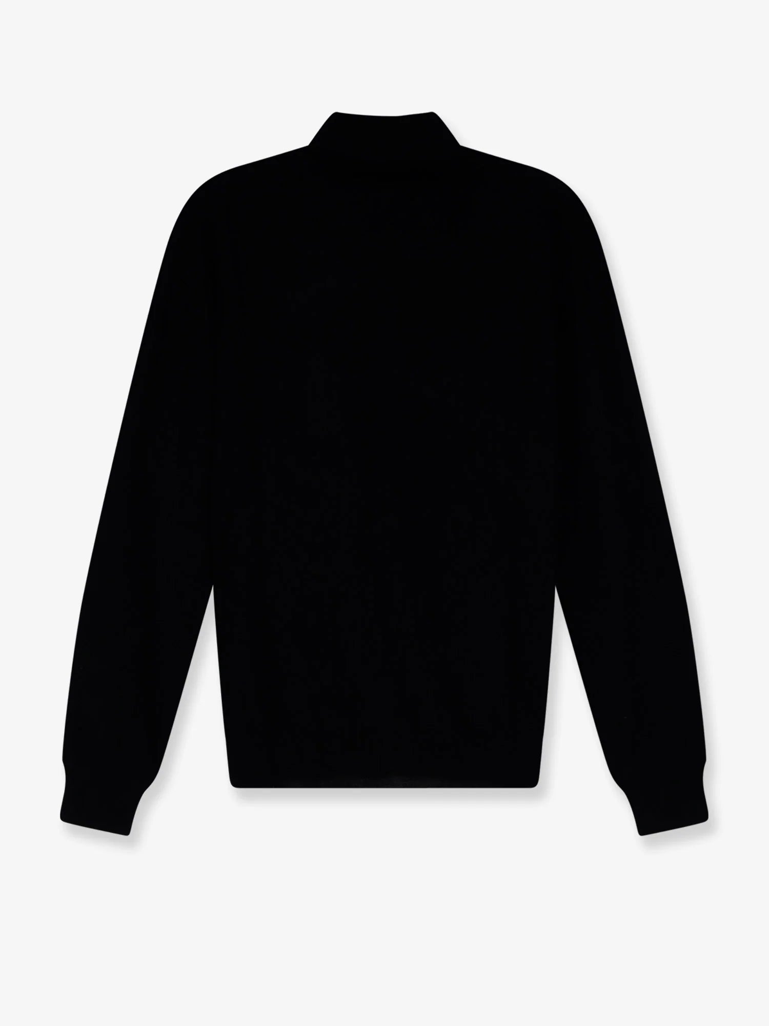Cashmere and cotton polo shirt