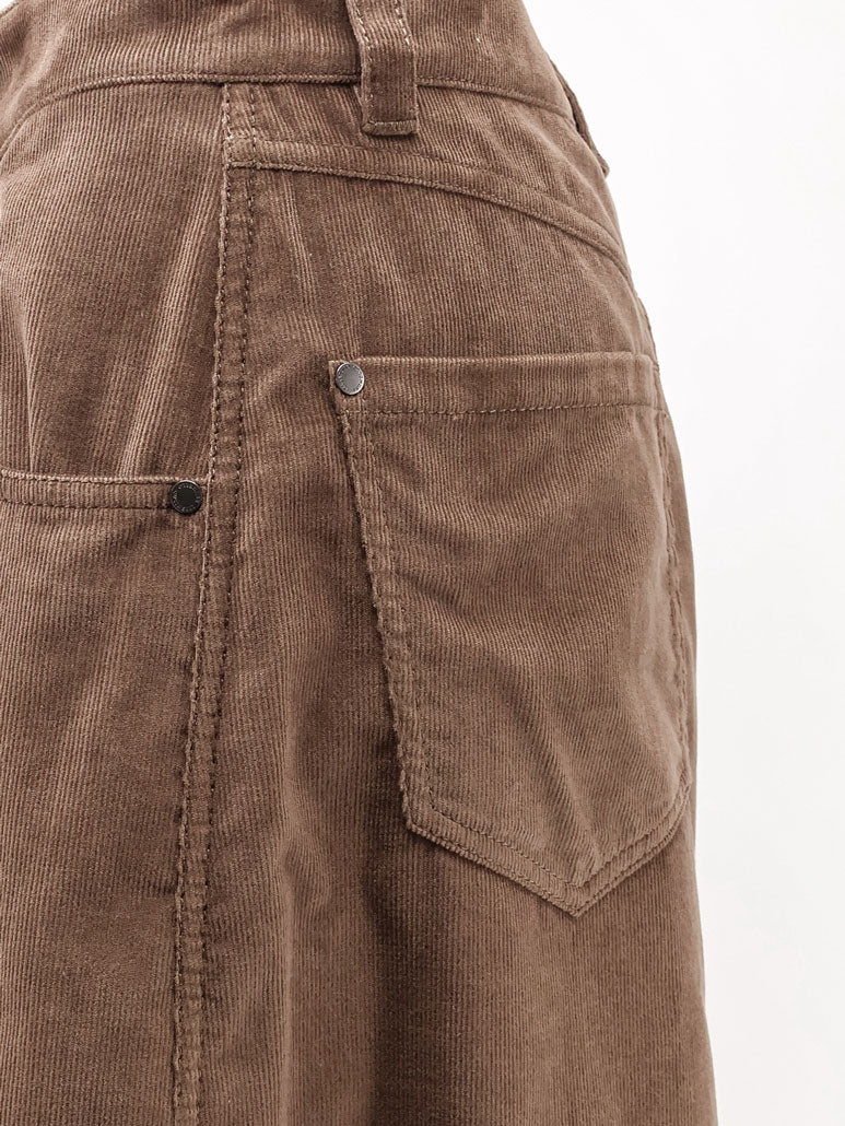 Maxi corduroy trousers