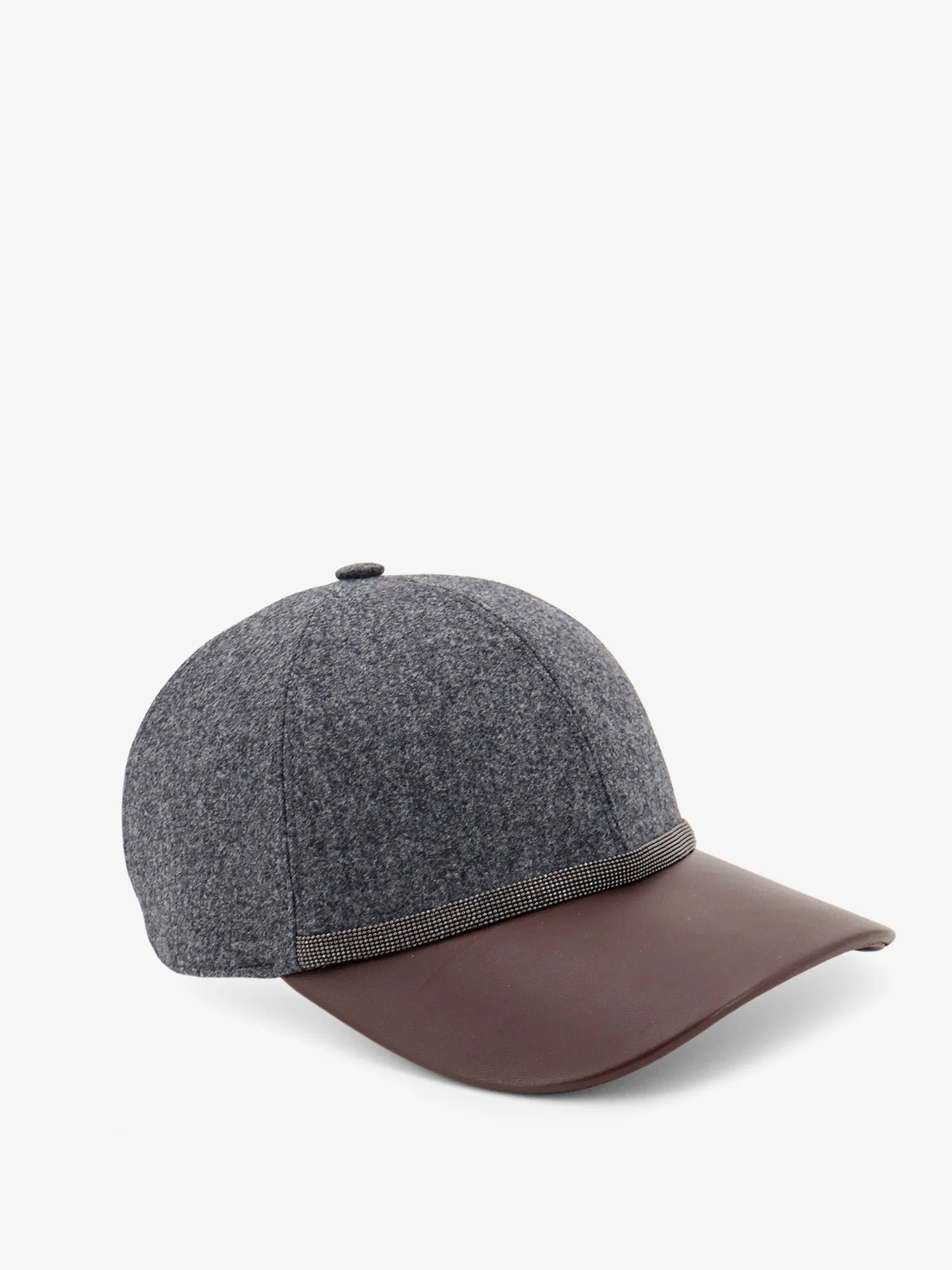 Wool hat with Monili detail