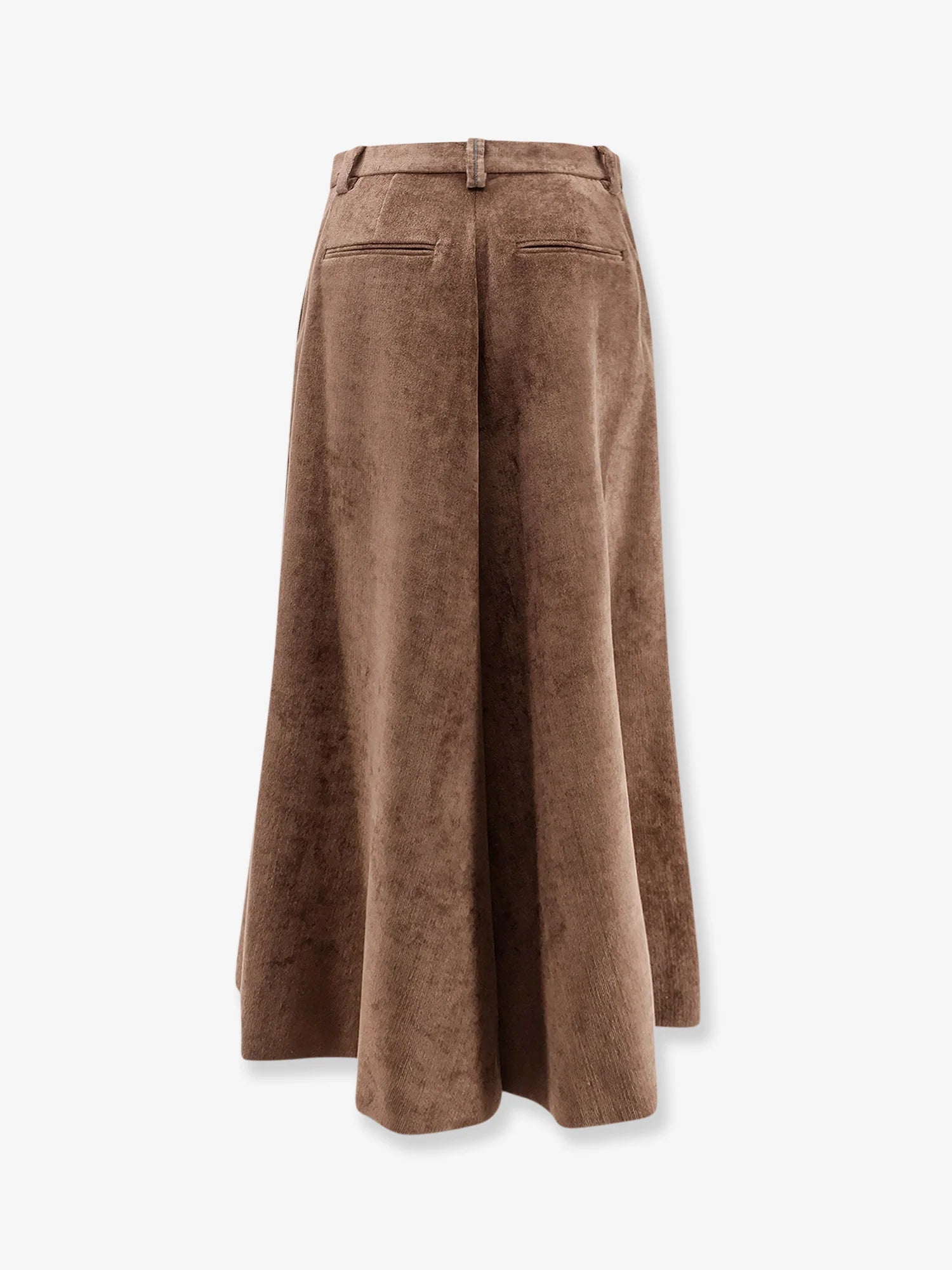 Velvet skirt with Monili detail