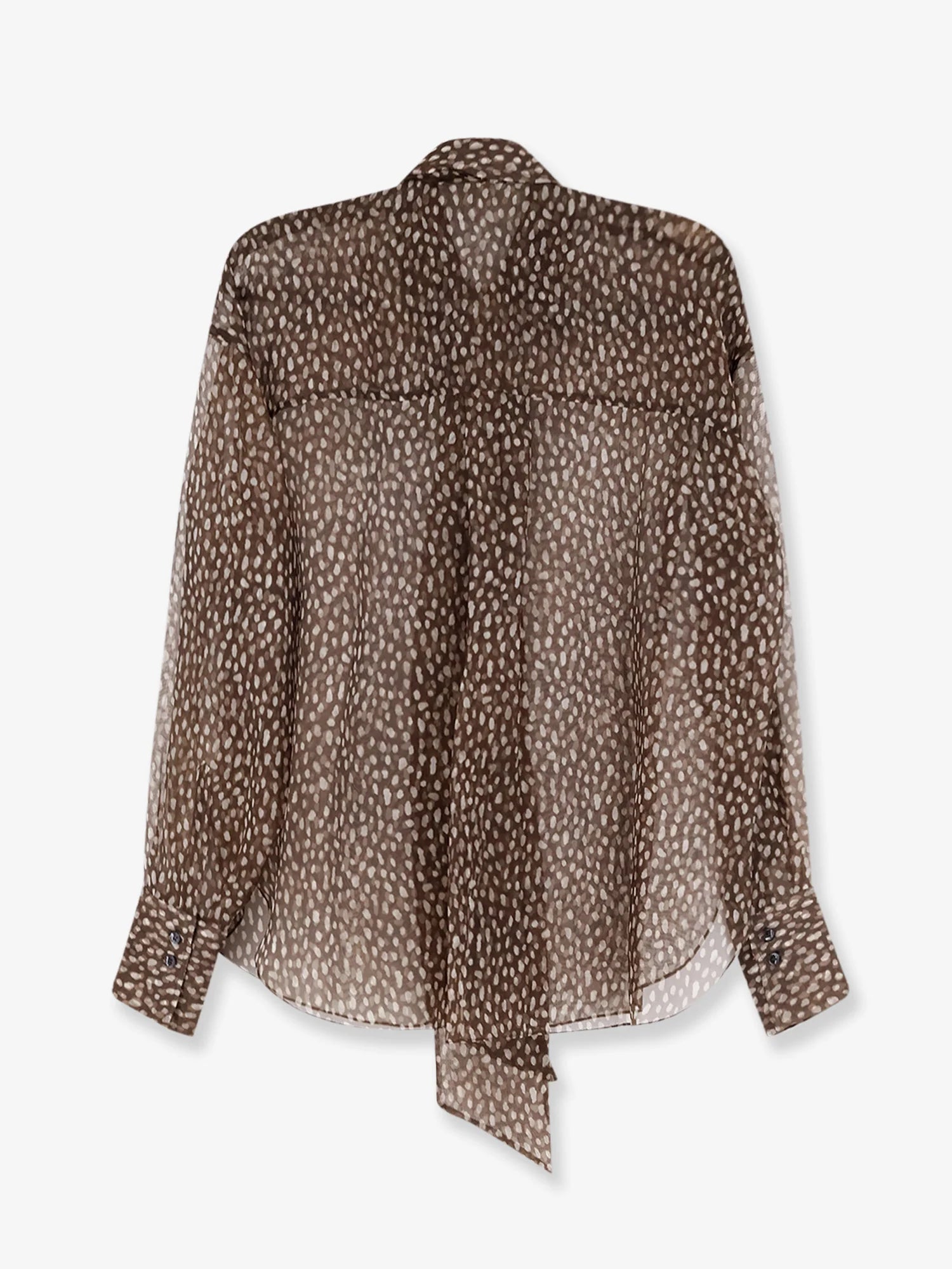Sheer silk shirt