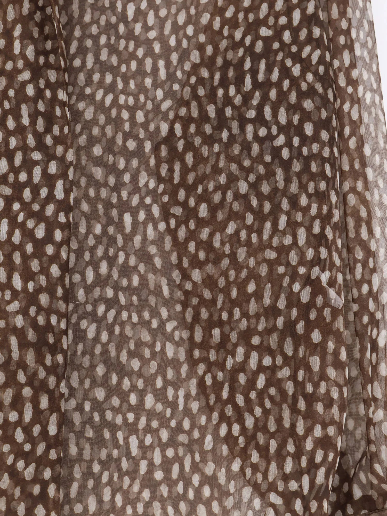 Sheer silk shirt