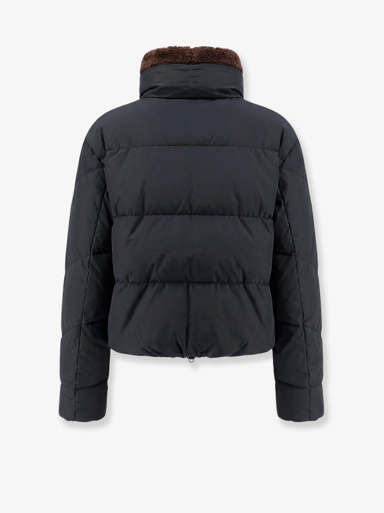 Down Jacket with Shearling collar