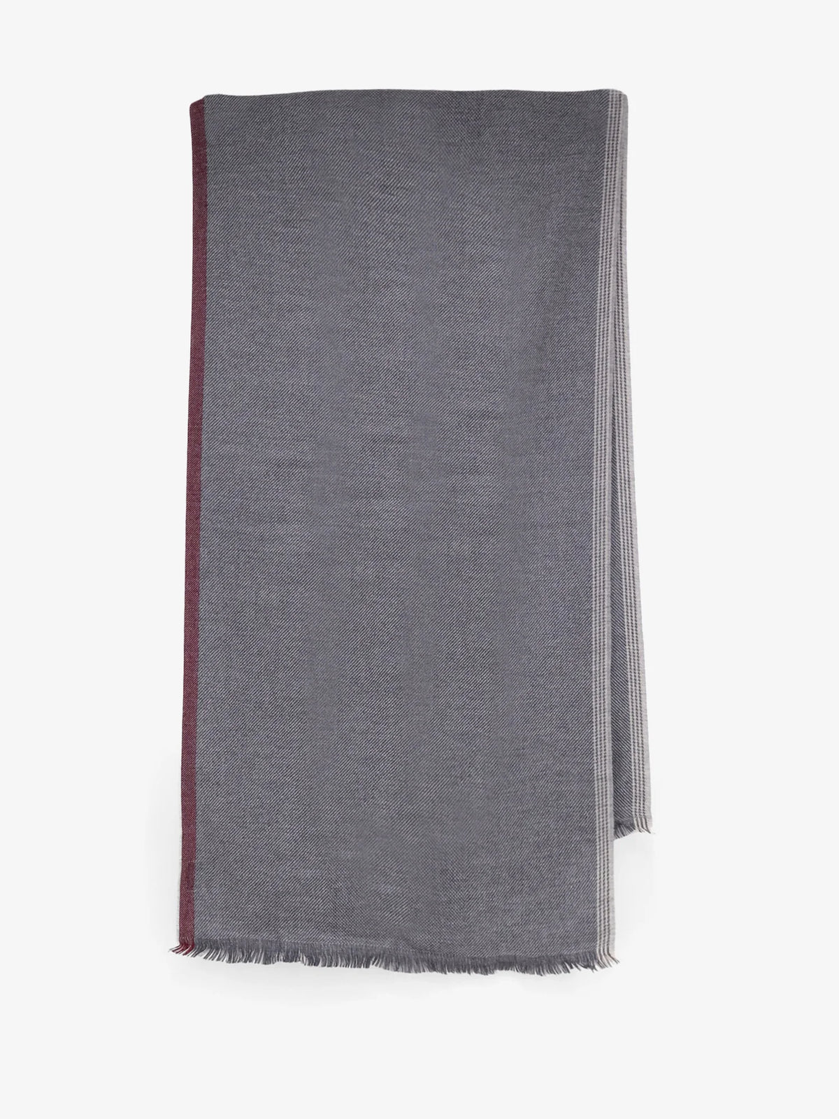 Wool and cashmere scarf