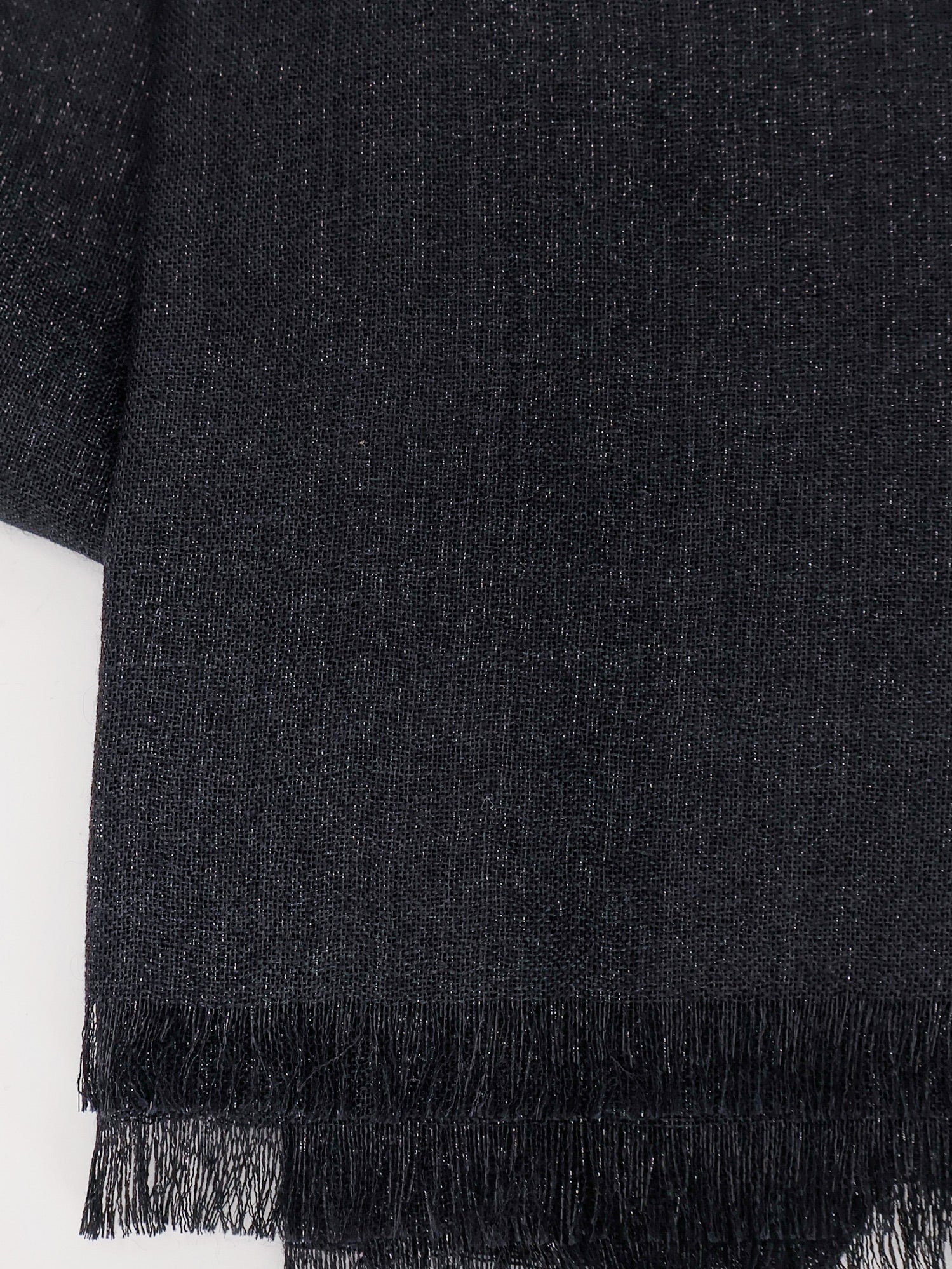 Sparkling cashmere and silk scarf