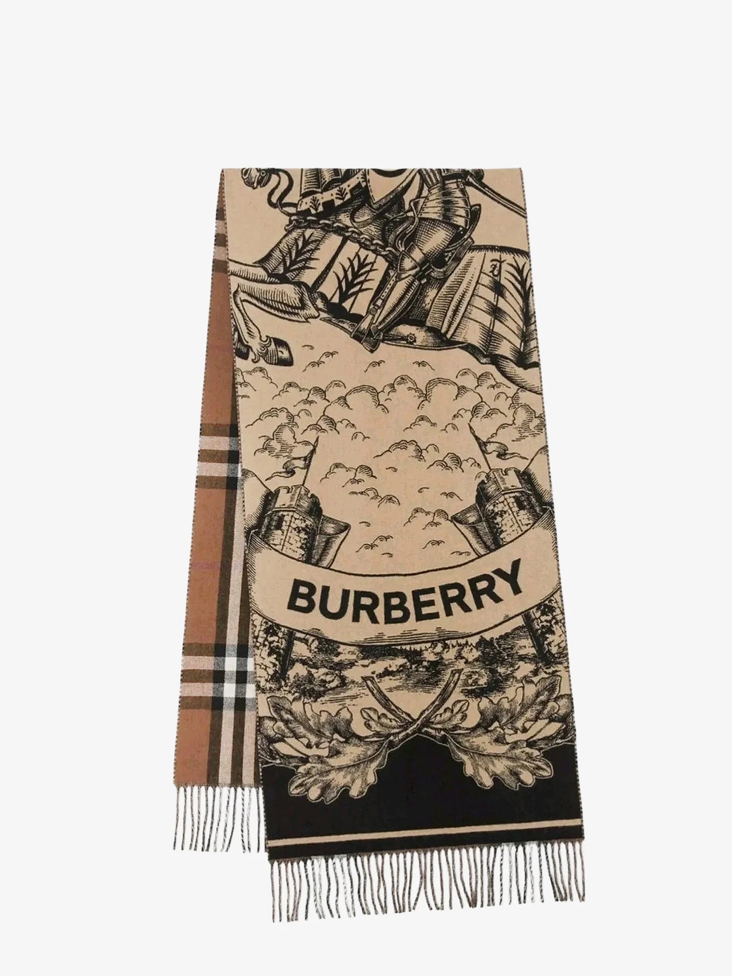 Gallant Knight cashmere scarf