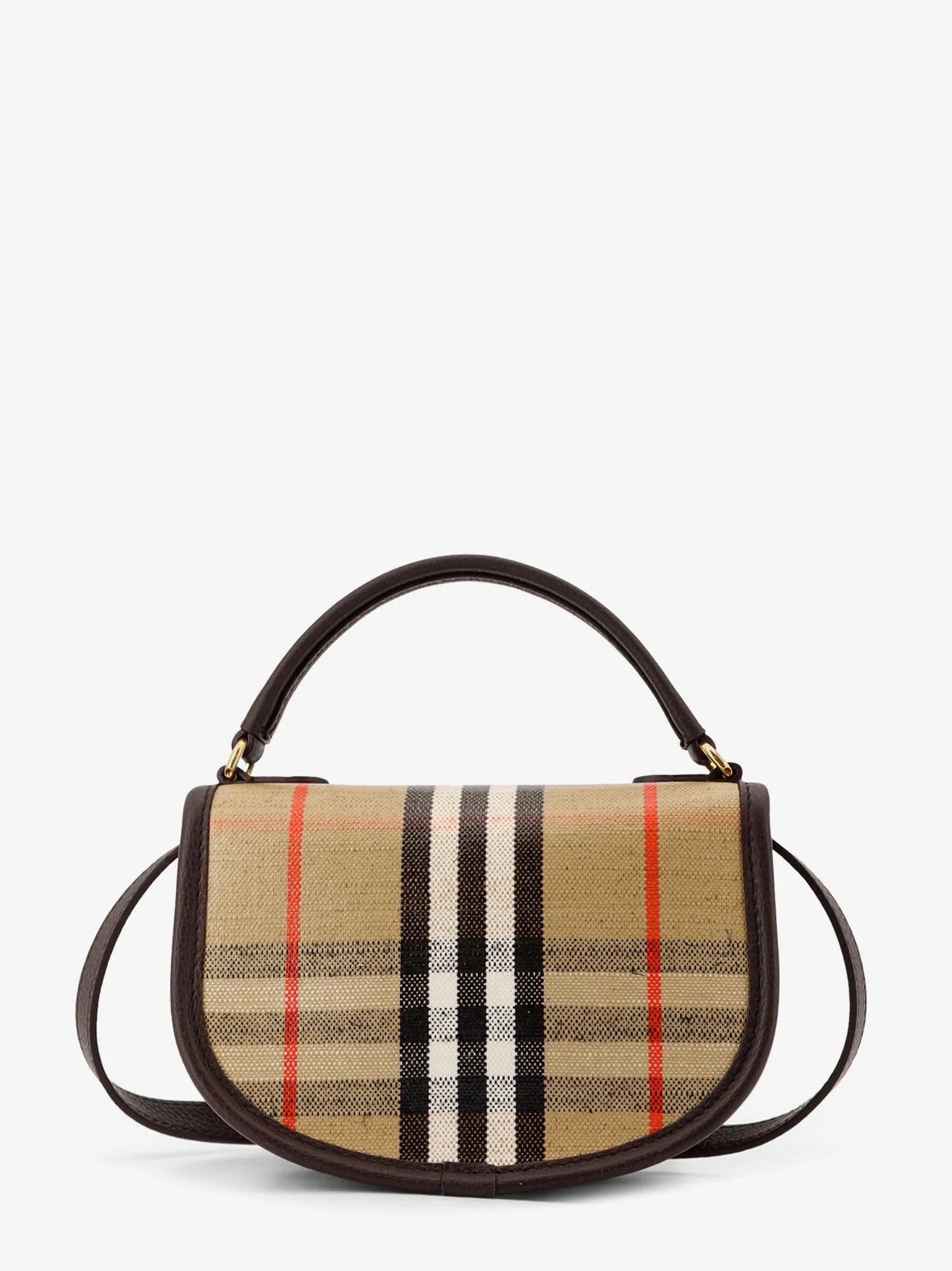 Highlands crossbody bag with iconic Check pattern