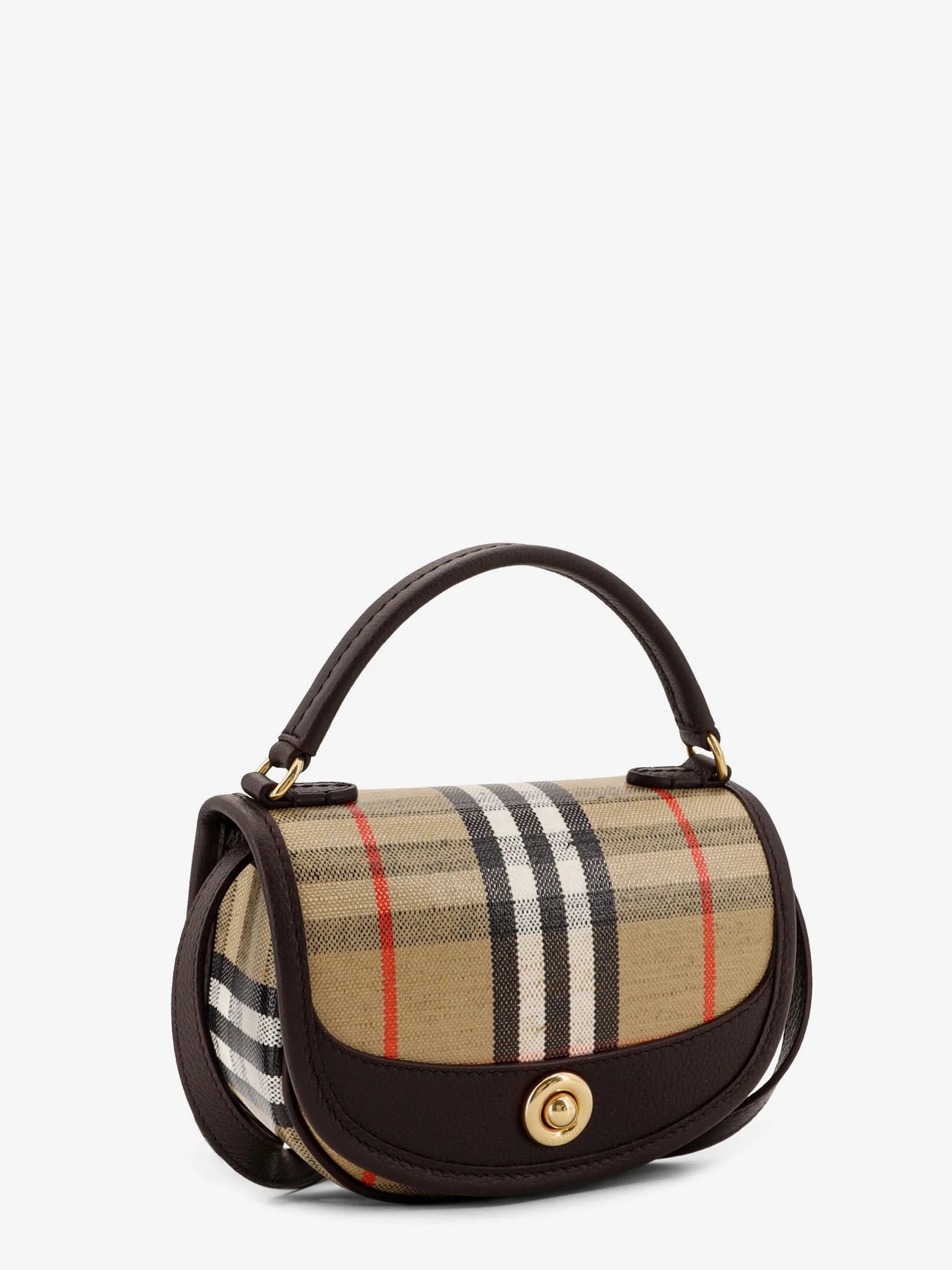 Highlands crossbody bag with iconic Check pattern