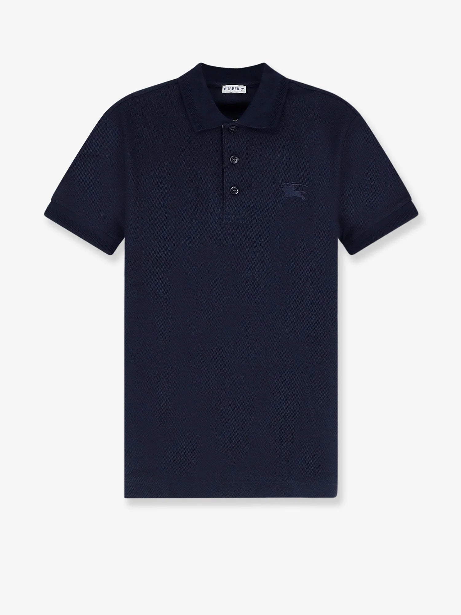 Cotton polo shirt with embroidered logo