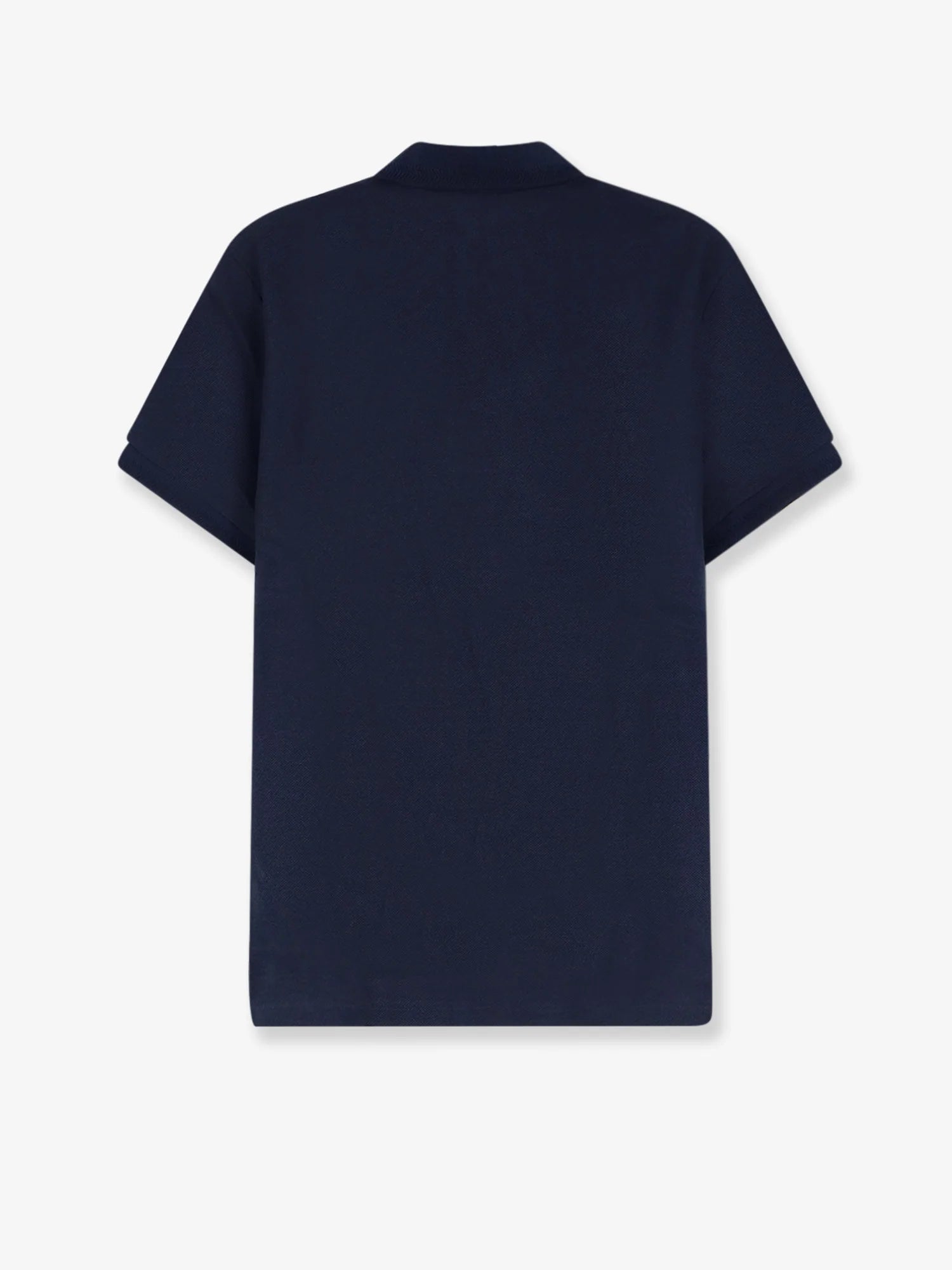 Cotton polo shirt with embroidered logo