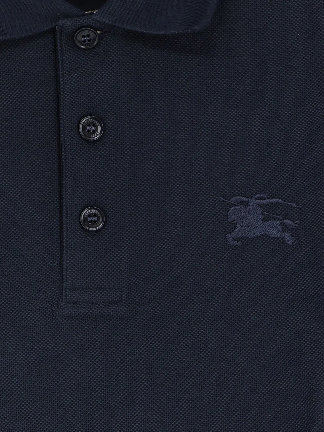 Cotton polo shirt with embroidered logo