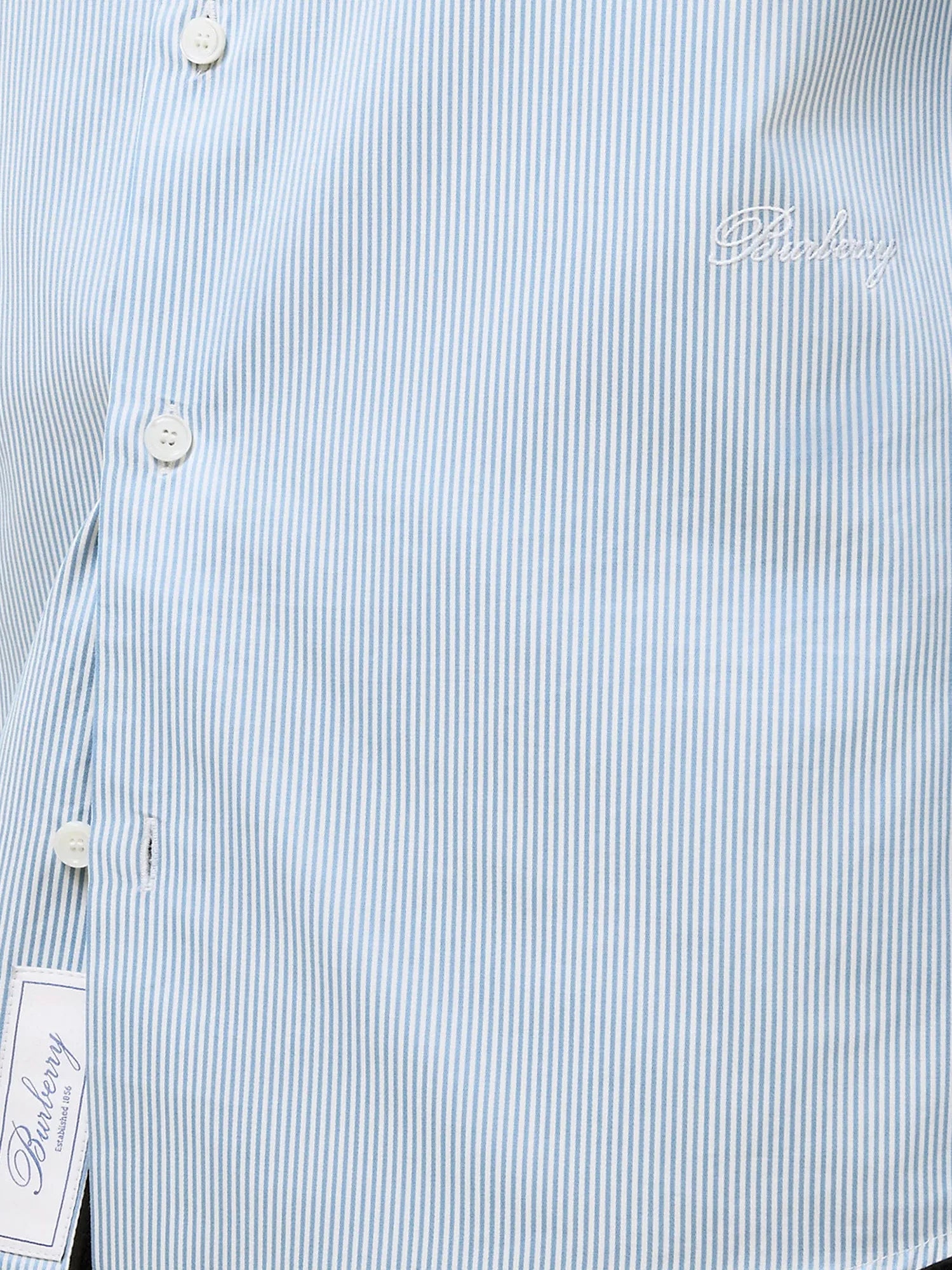 Striped cotton shirt