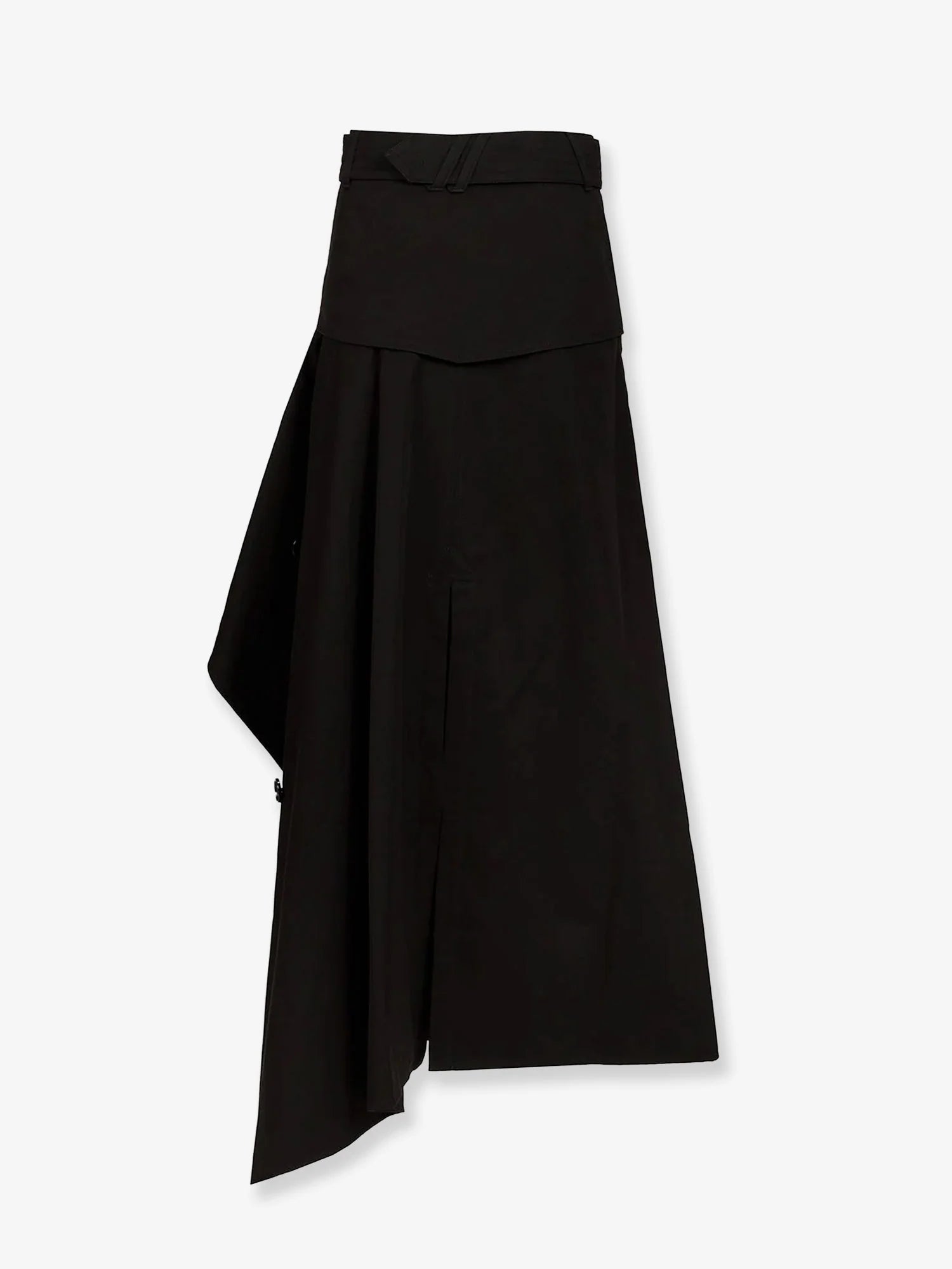 Heather Asymmetrical Trench Skirt