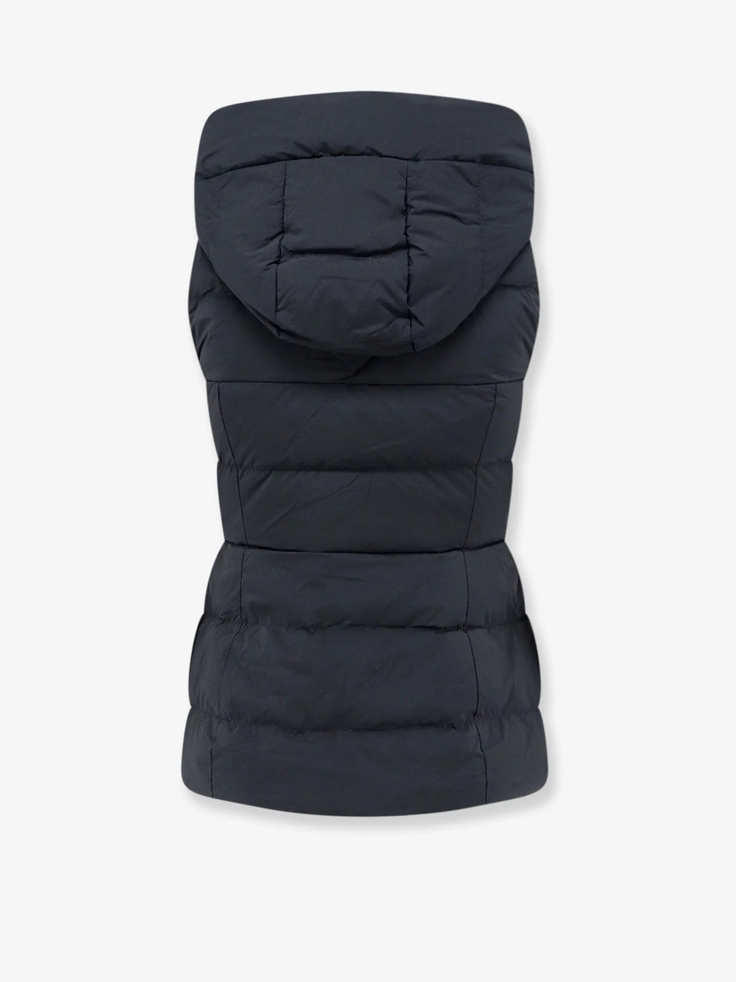 Clair sleeveless nylon blend jacket