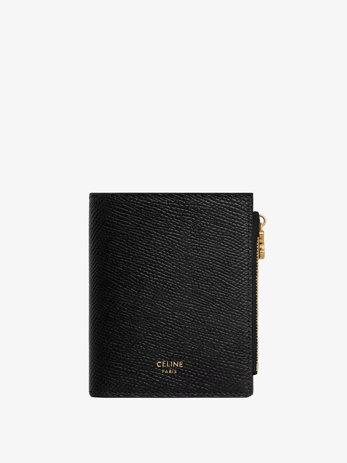Compact wallet with Triomphe charm