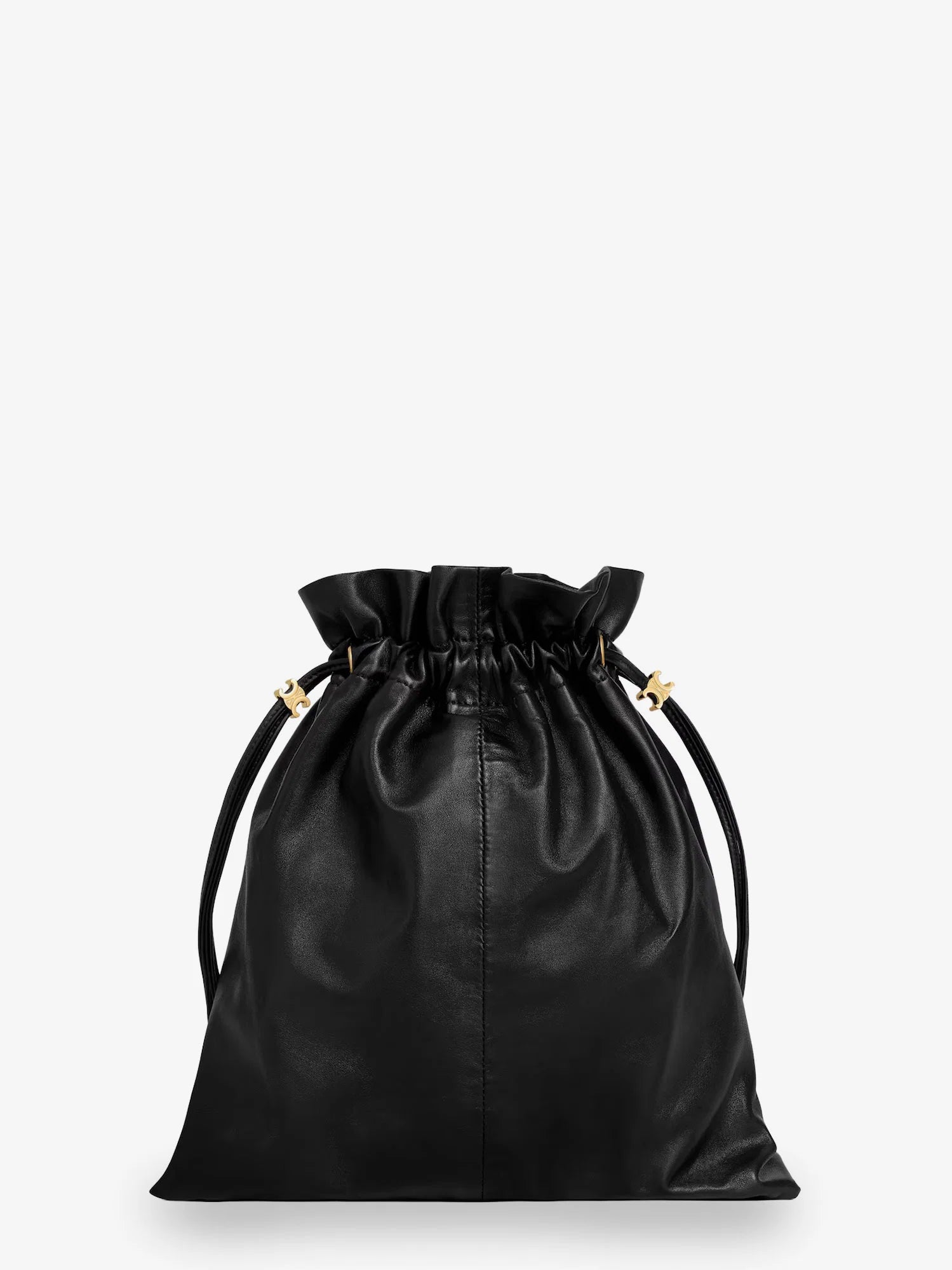Crystal leather crossbody bag