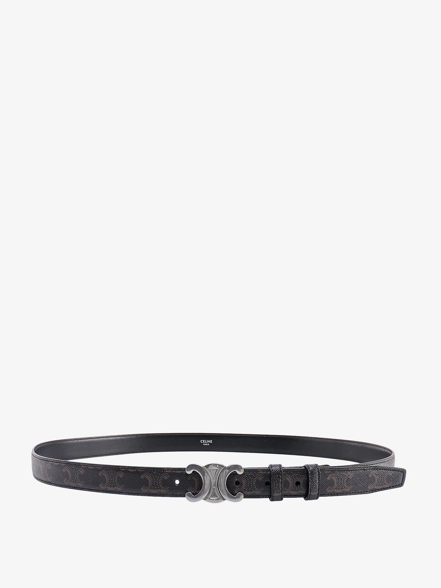 Triomphe coated canvas belt