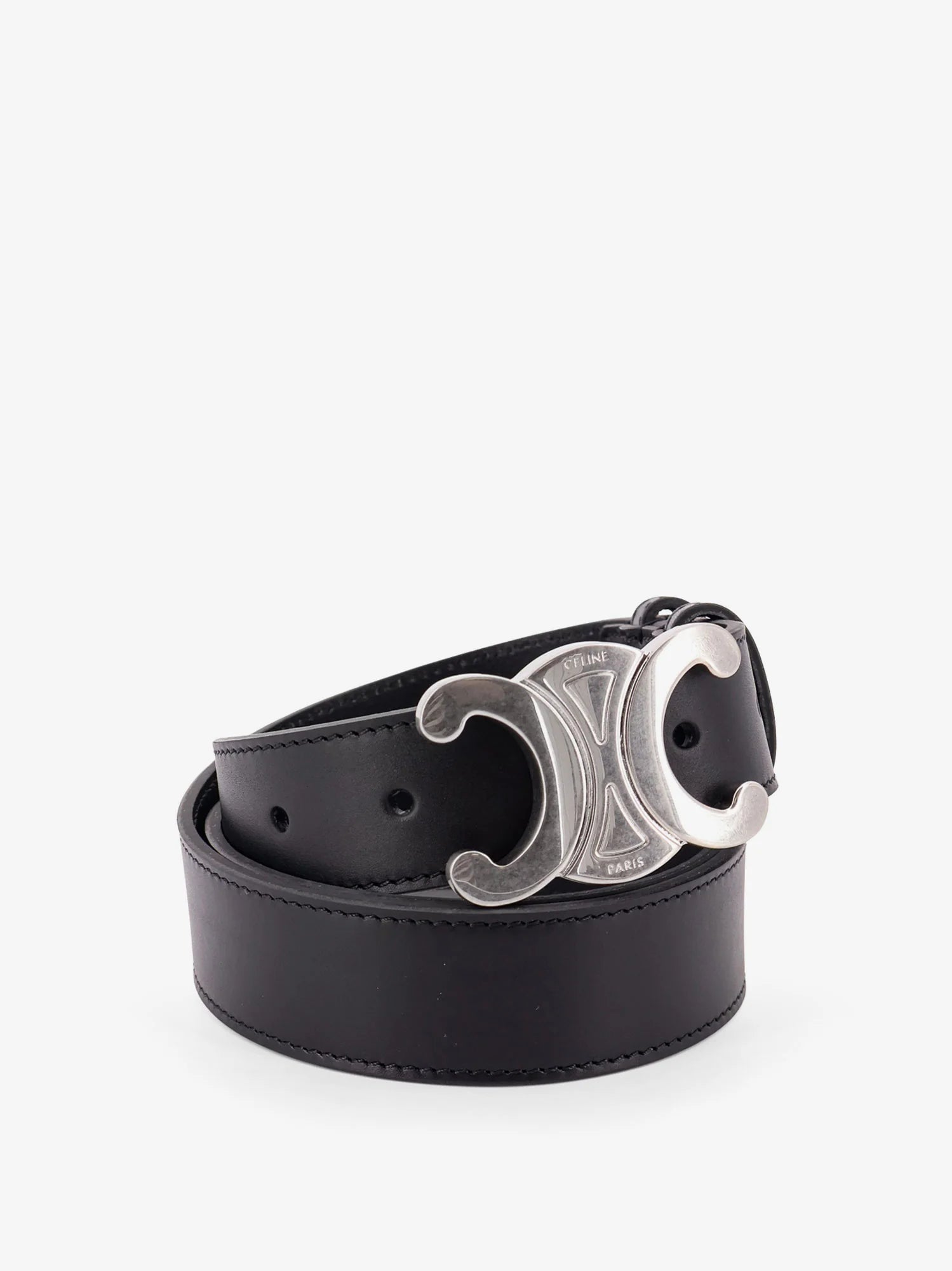 Triomphe leather belt