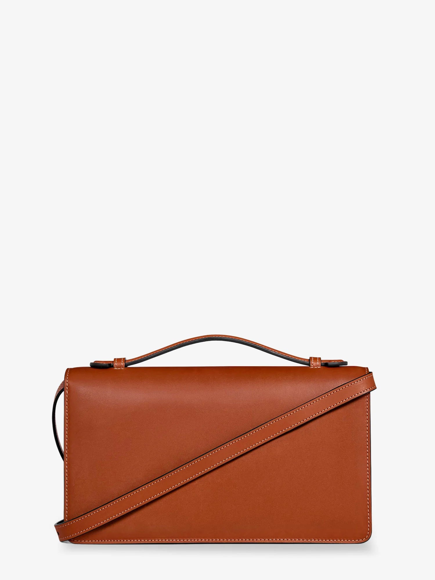 Triomphe leather crossbody bag