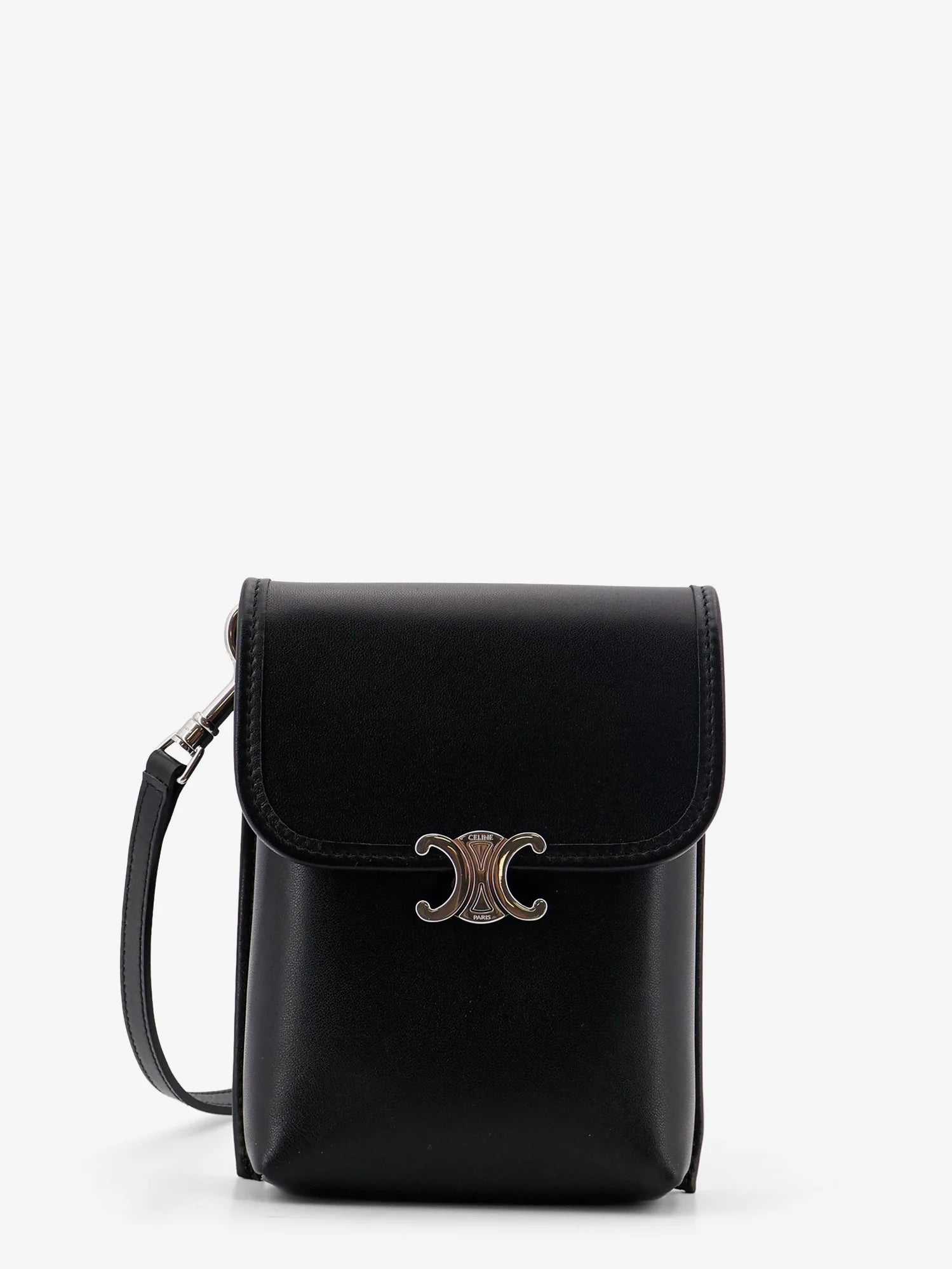 Soft Triomphe leather shoulder bag