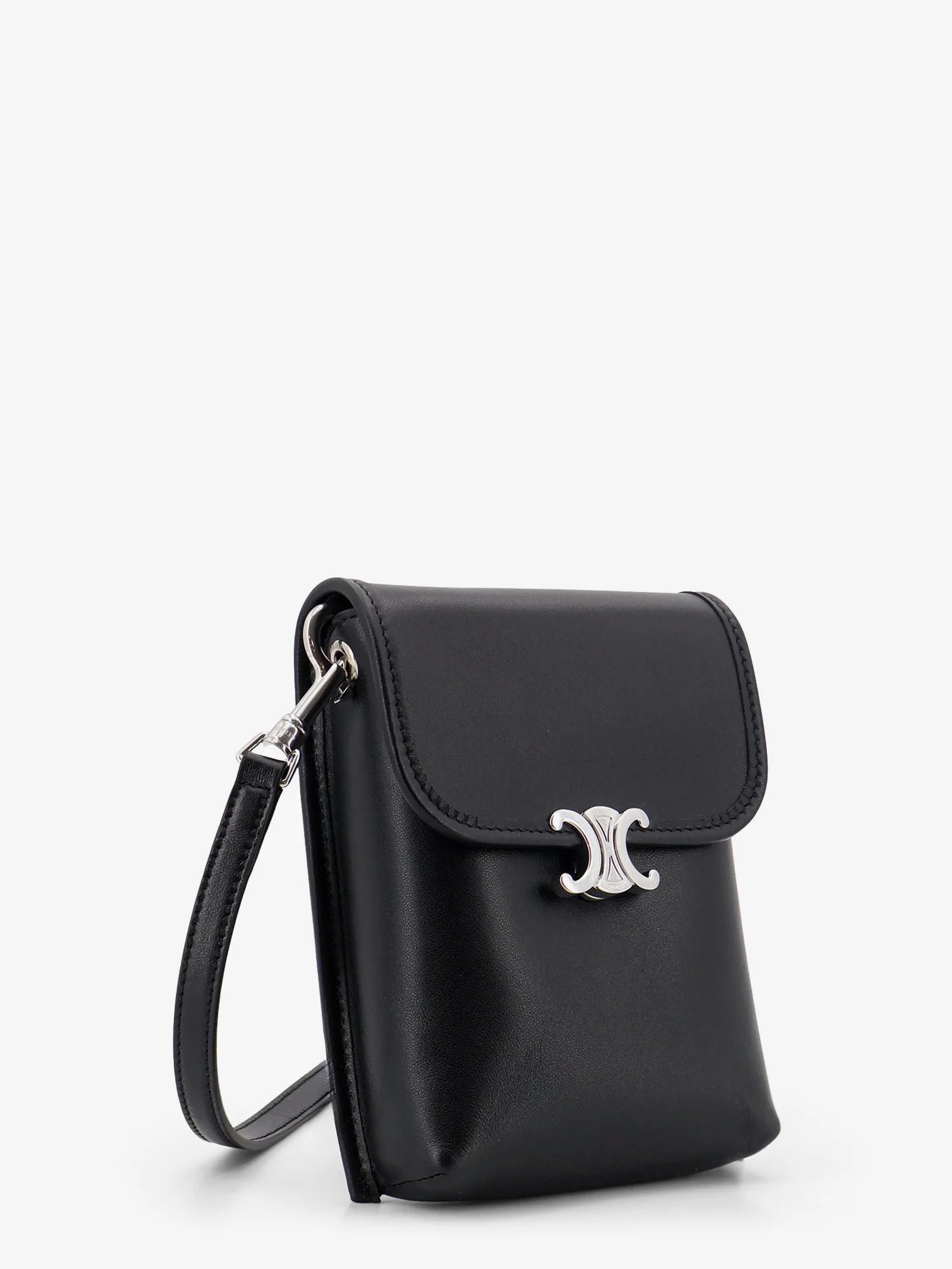 Soft Triomphe leather shoulder bag