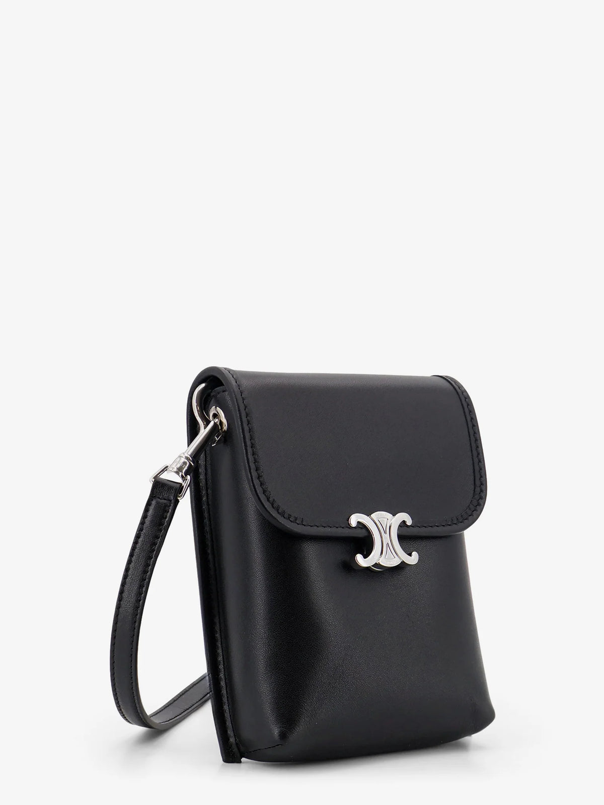 Soft Triomphe leather shoulder bag