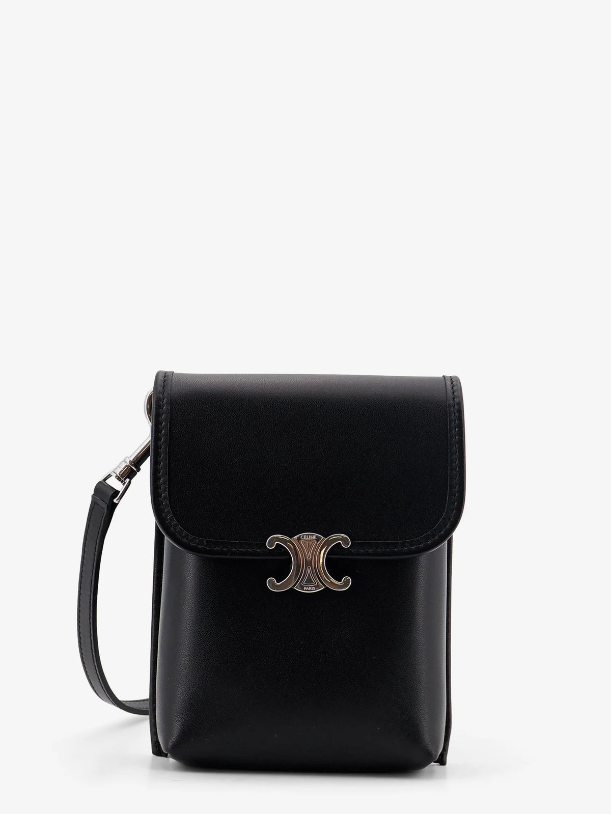 Soft Triomphe leather shoulder bag