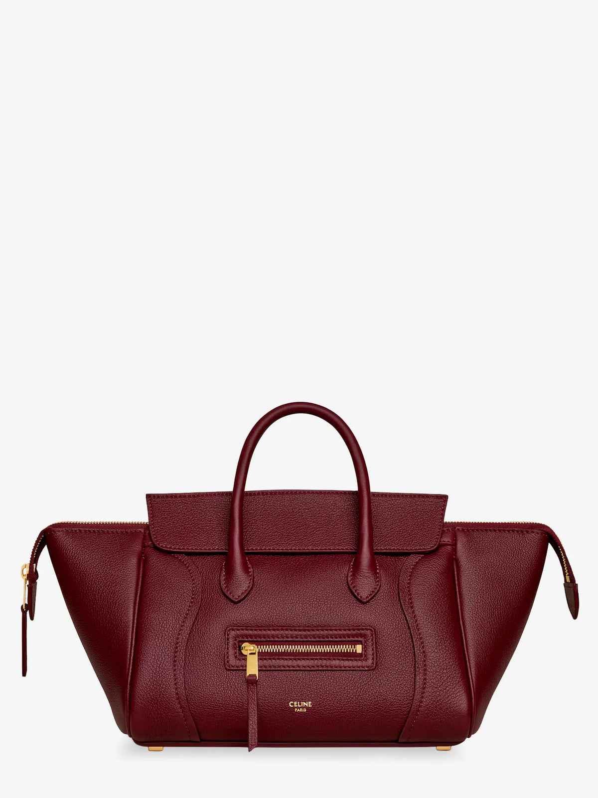 Luggage leather crossbody bag