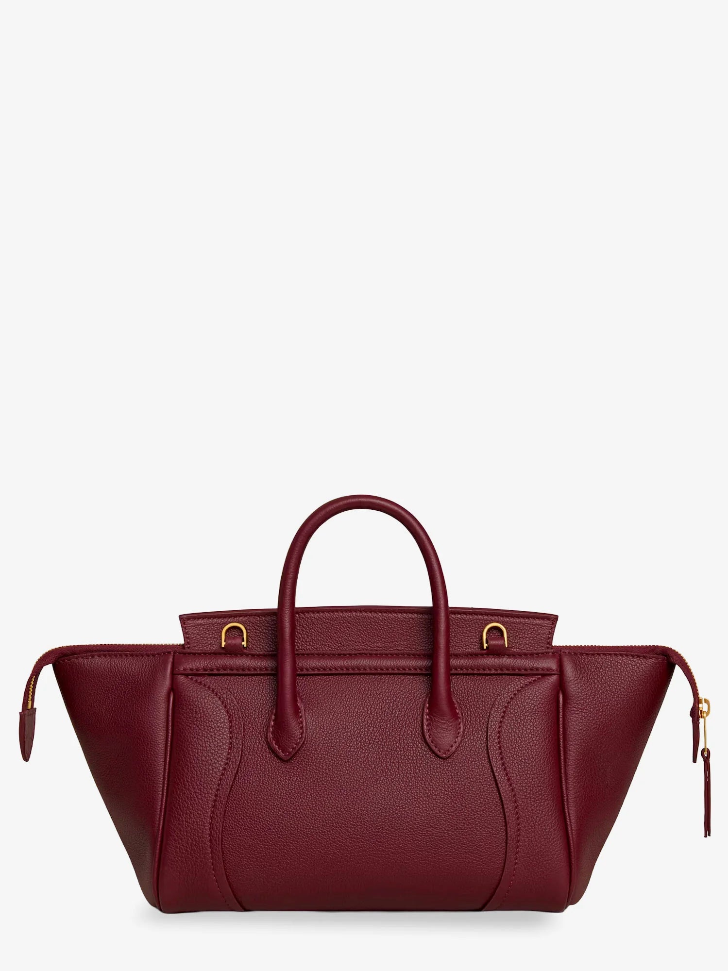 Luggage leather crossbody bag