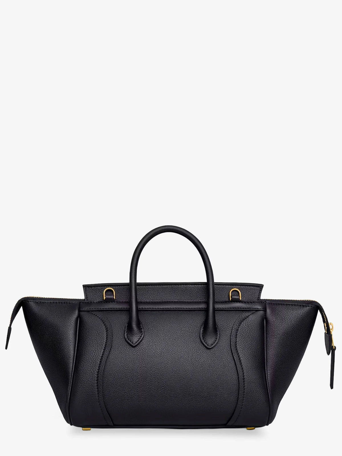 Luggage leather crossbody bag