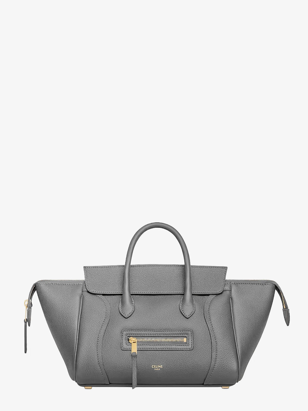 Luggage leather crossbody bag