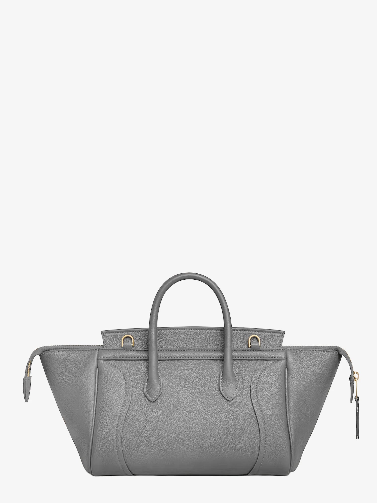 Luggage leather crossbody bag