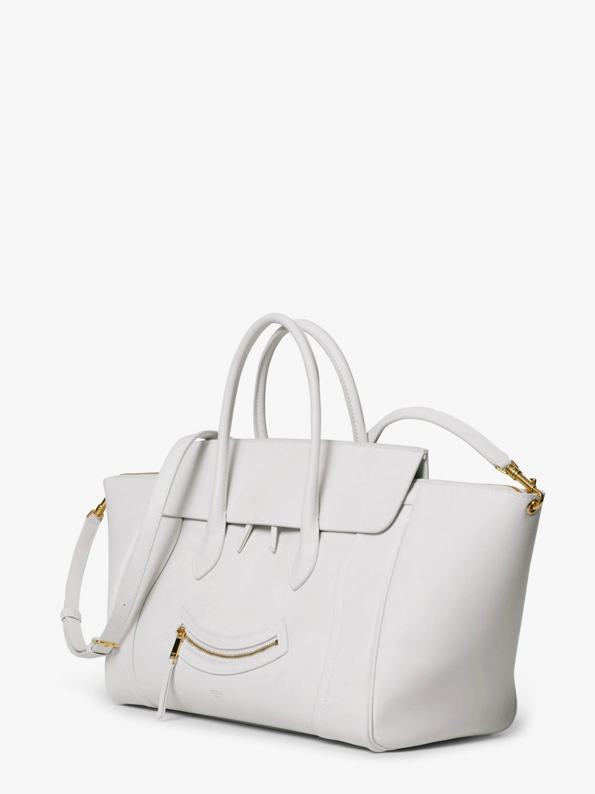 Smile leather handbag