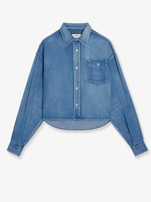 Cotton denim shirt