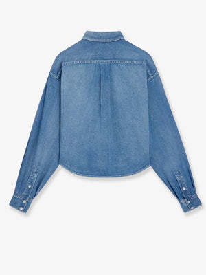 Cotton denim shirt