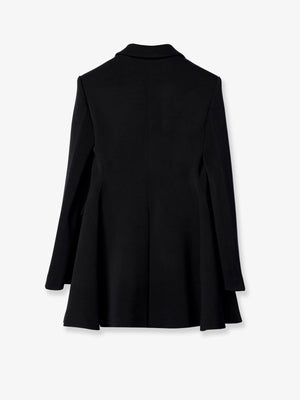 Double-faced wool tailored coat