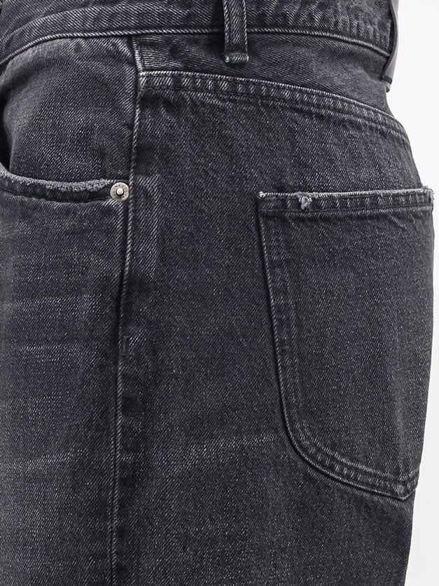 Boyfriend black denim jeans
