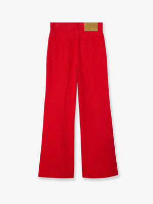 Cotton Flare Jeans 006
