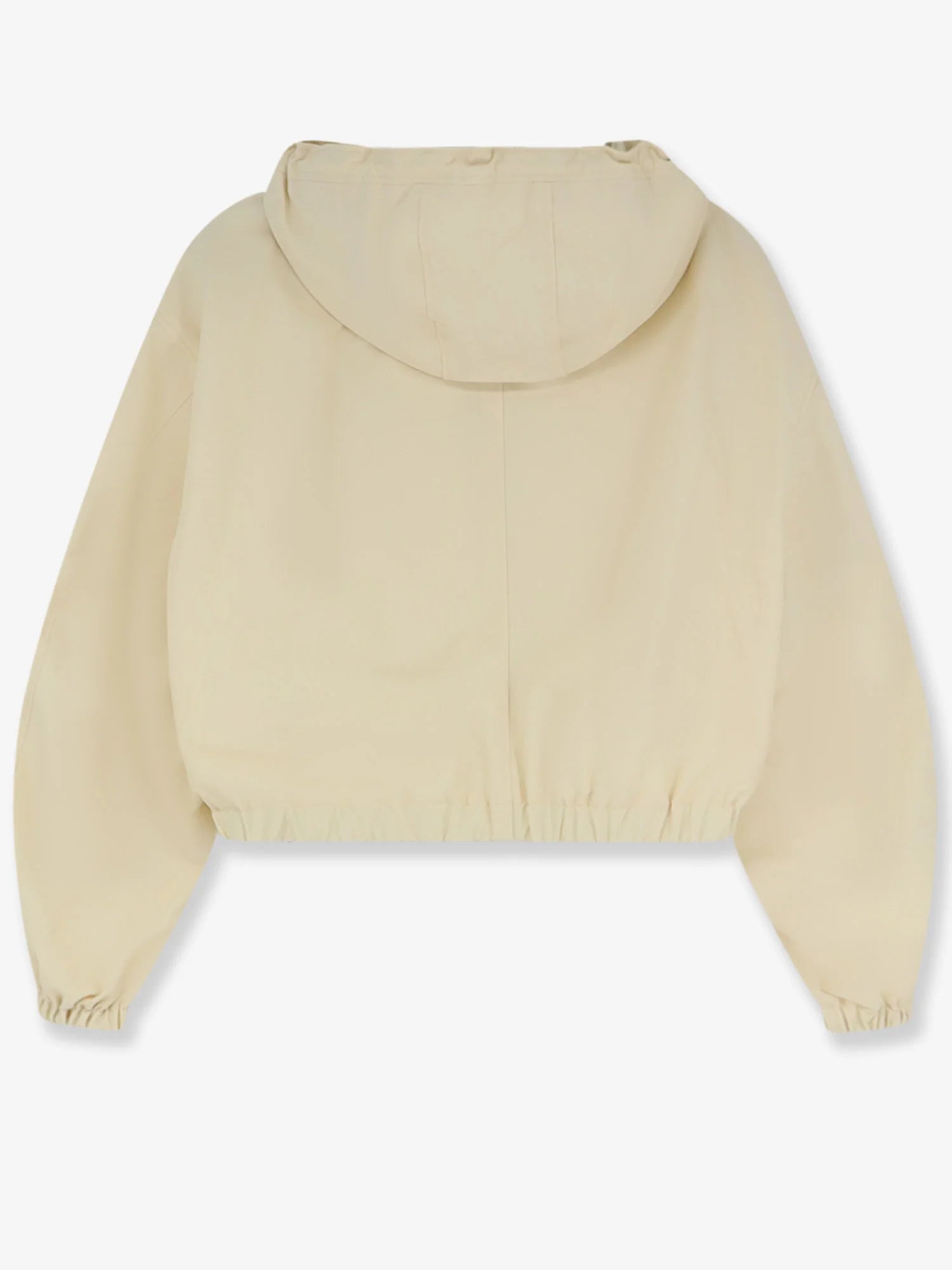Cotton blend jacket with logo
