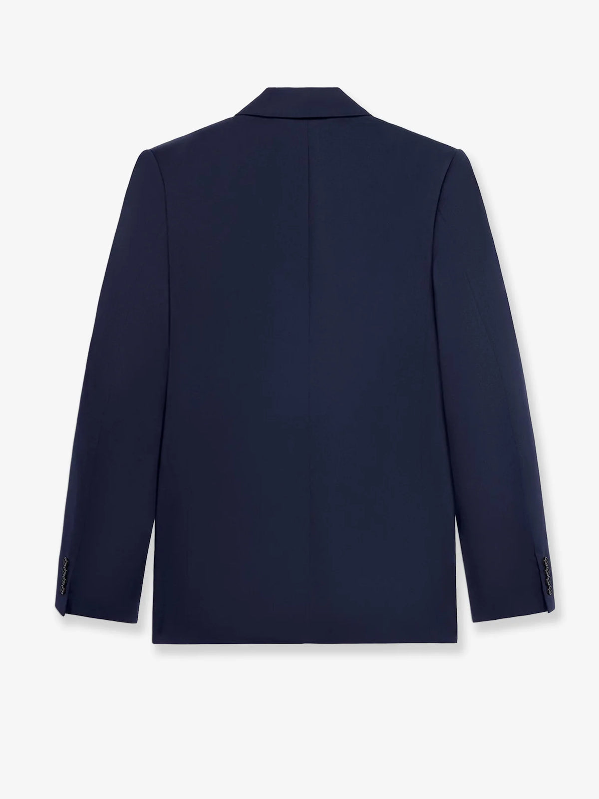 Classic single-breasted wool and cashmer blazer