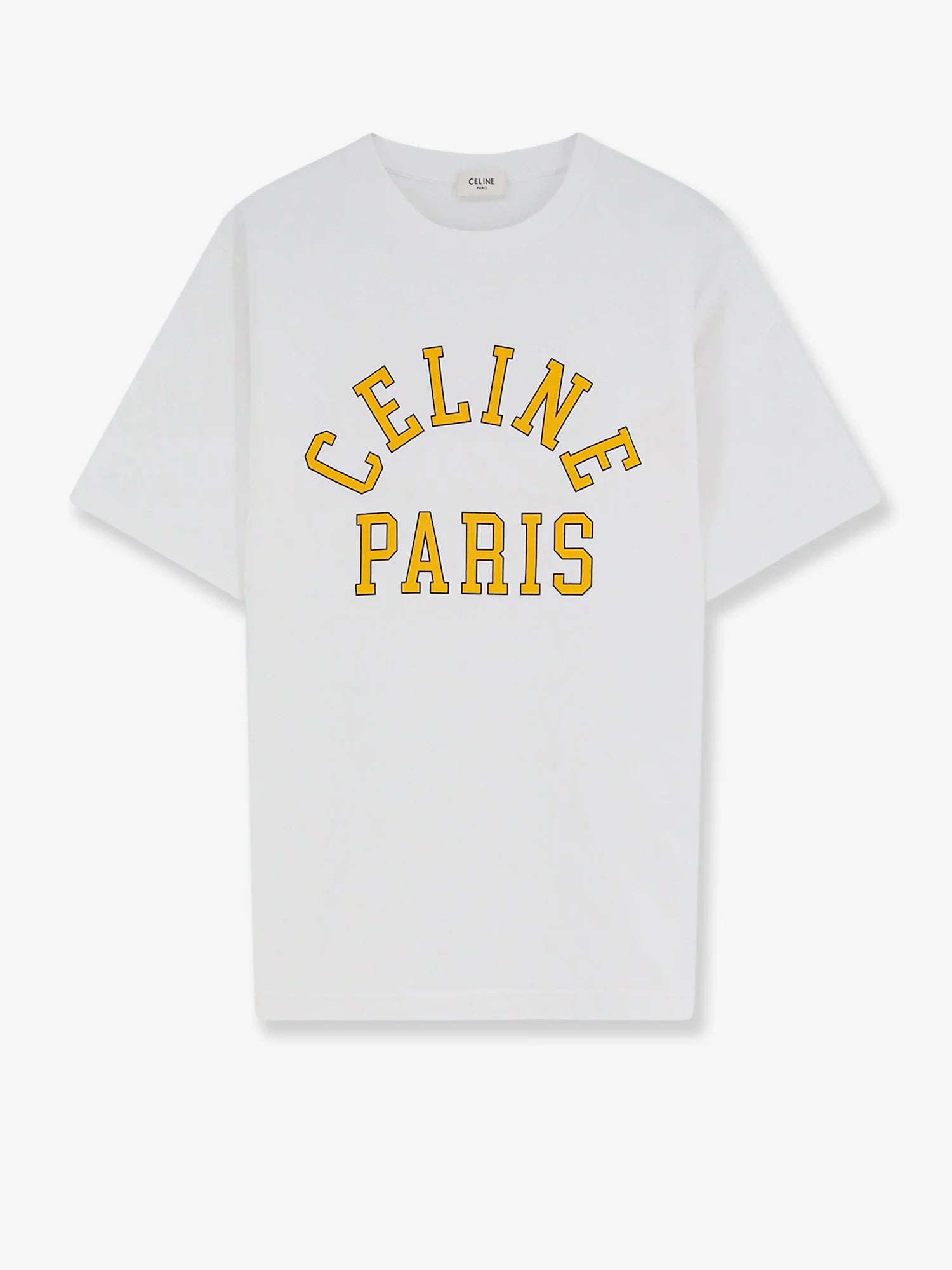 Cotton T-shirt with front logo print