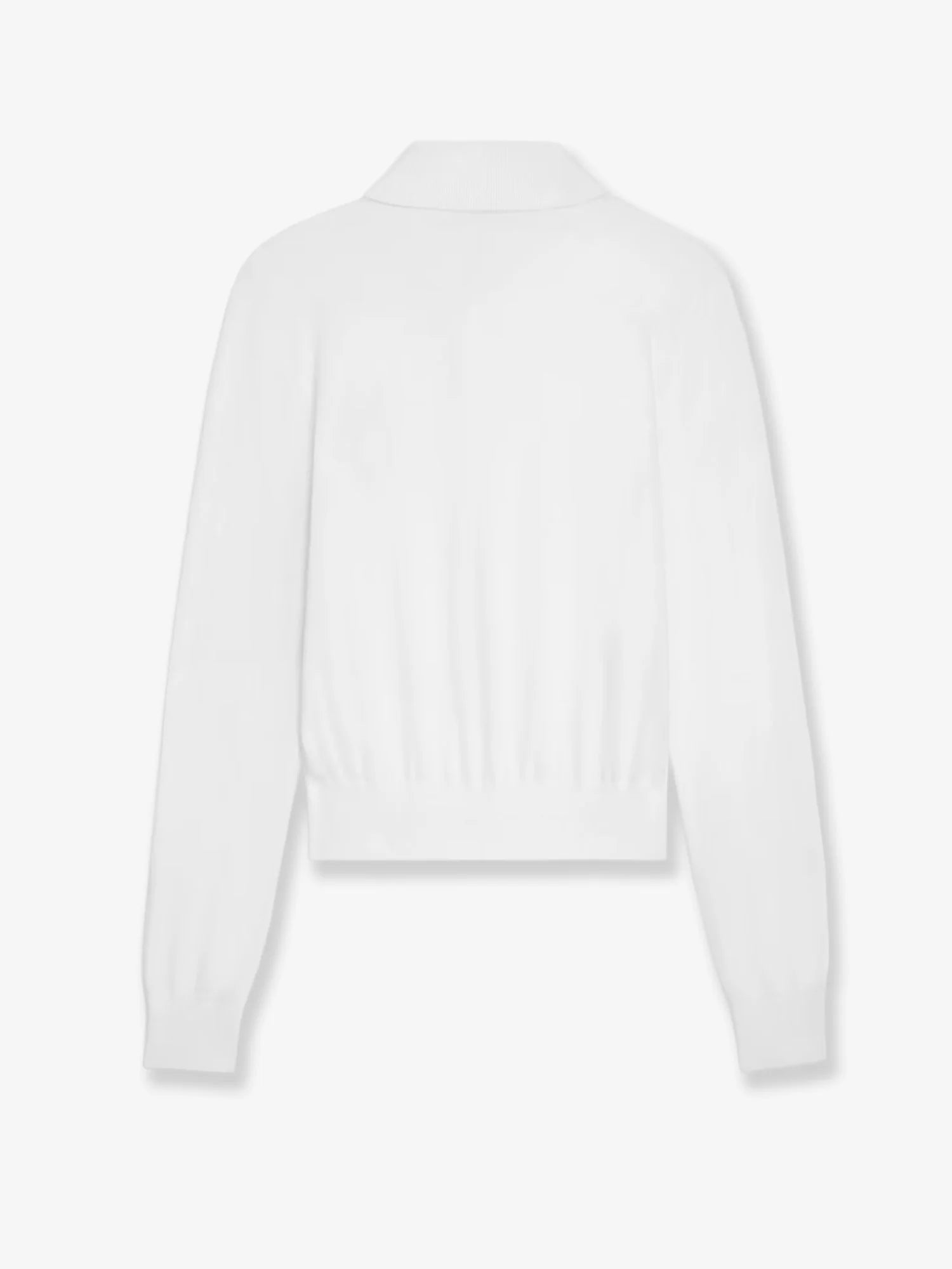 Cotton polo sweater