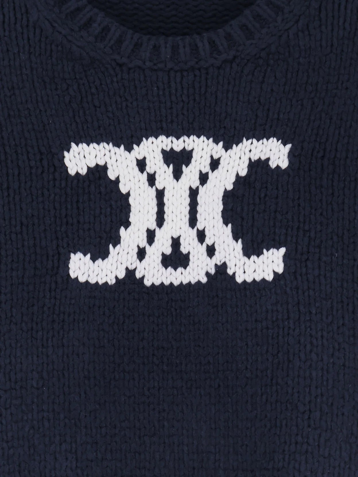 Triomphe cotton blend sweater