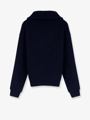 Ribbed wool and cashmere sweater