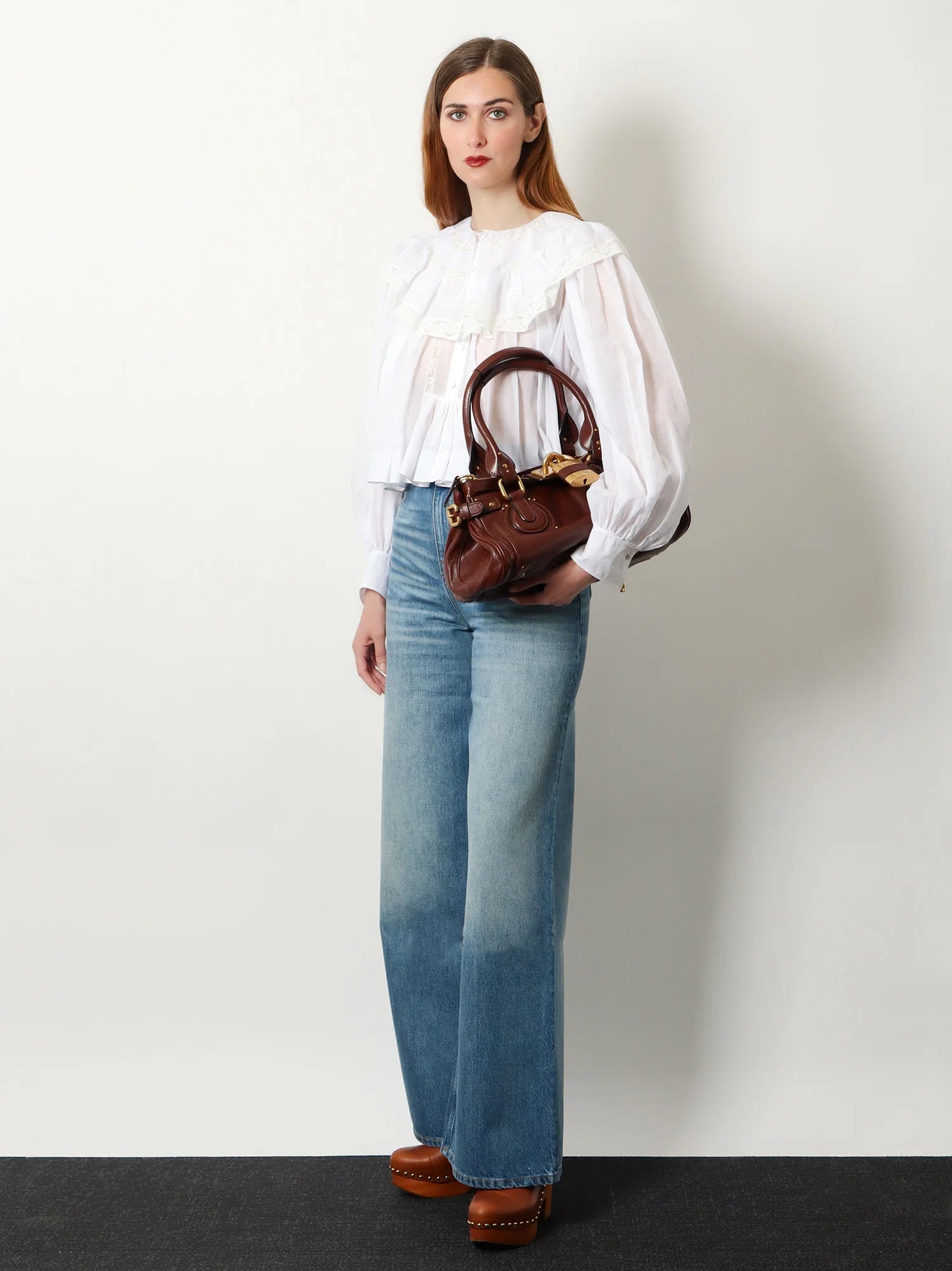 Paddington leather shoulder bag