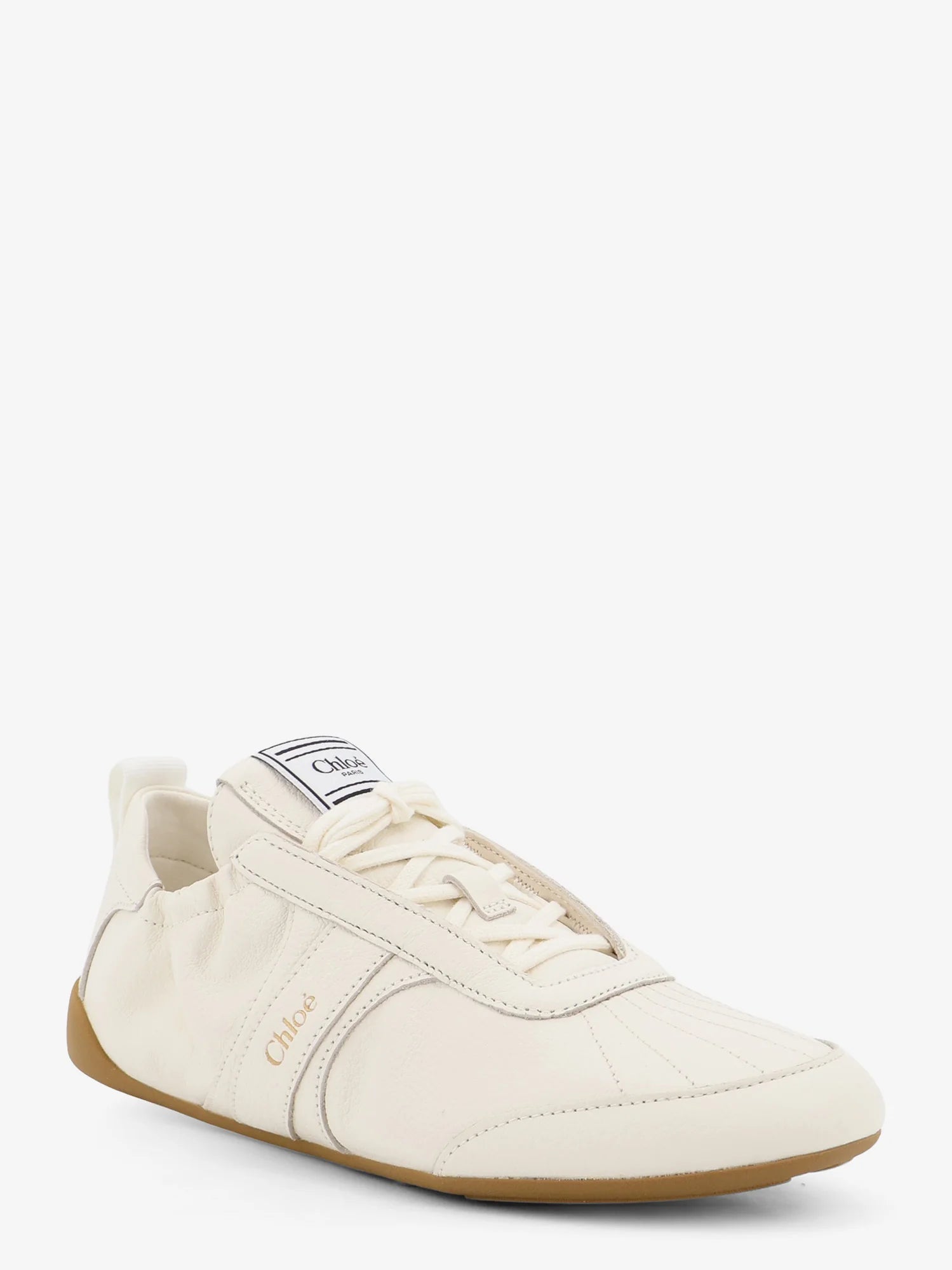 Kick leather sneakers with side logo