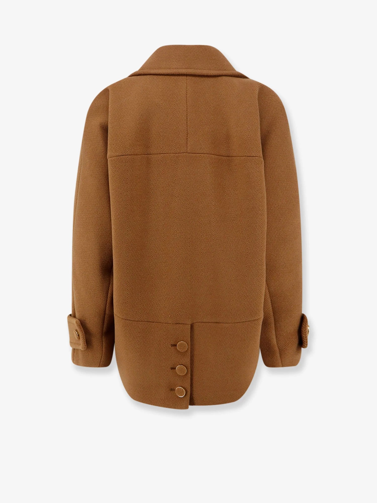 Short wool coat